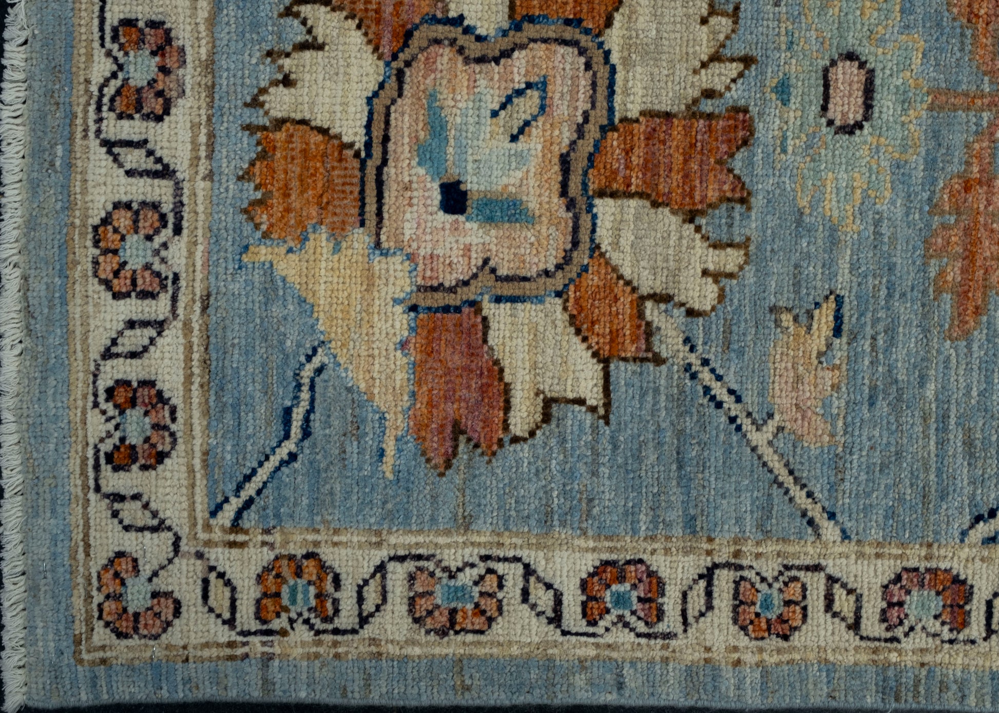 Turkish Oushak Rug 4'11" x 6'9" #17015