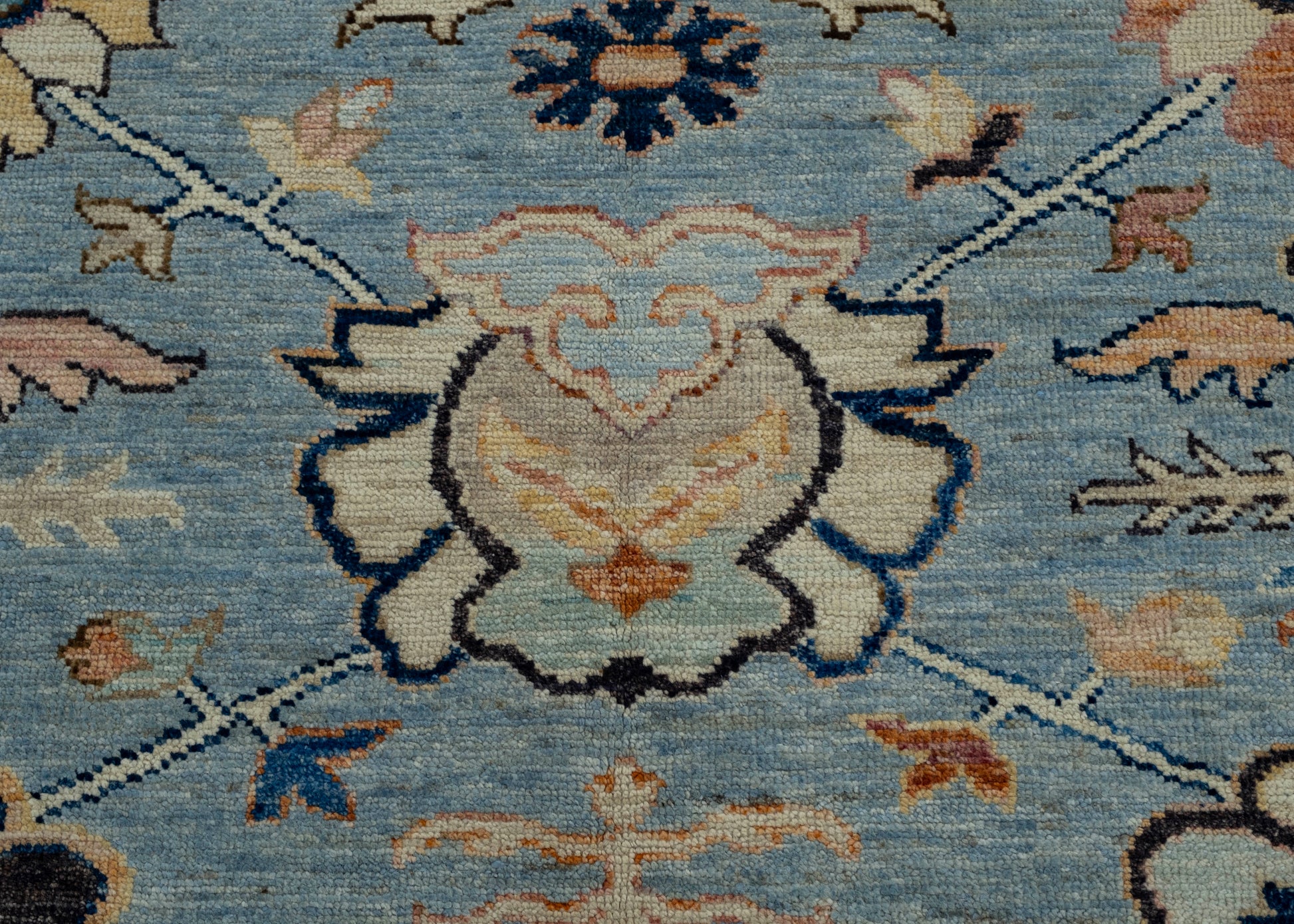 Turkish Oushak Rug 4'11" x 6'9" #17015