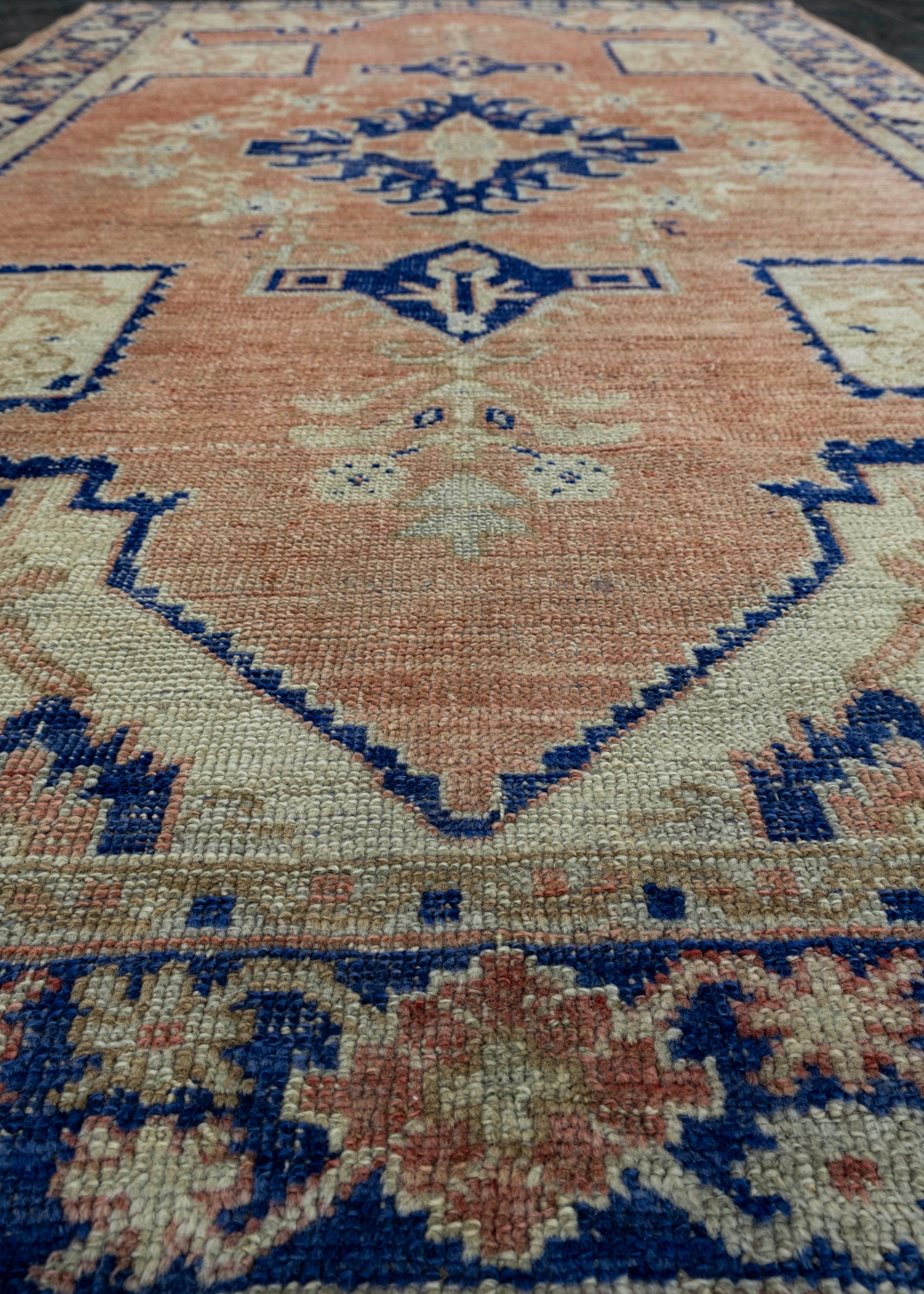 Turkish Vintage Rug 4'1" x 6'8" #17117