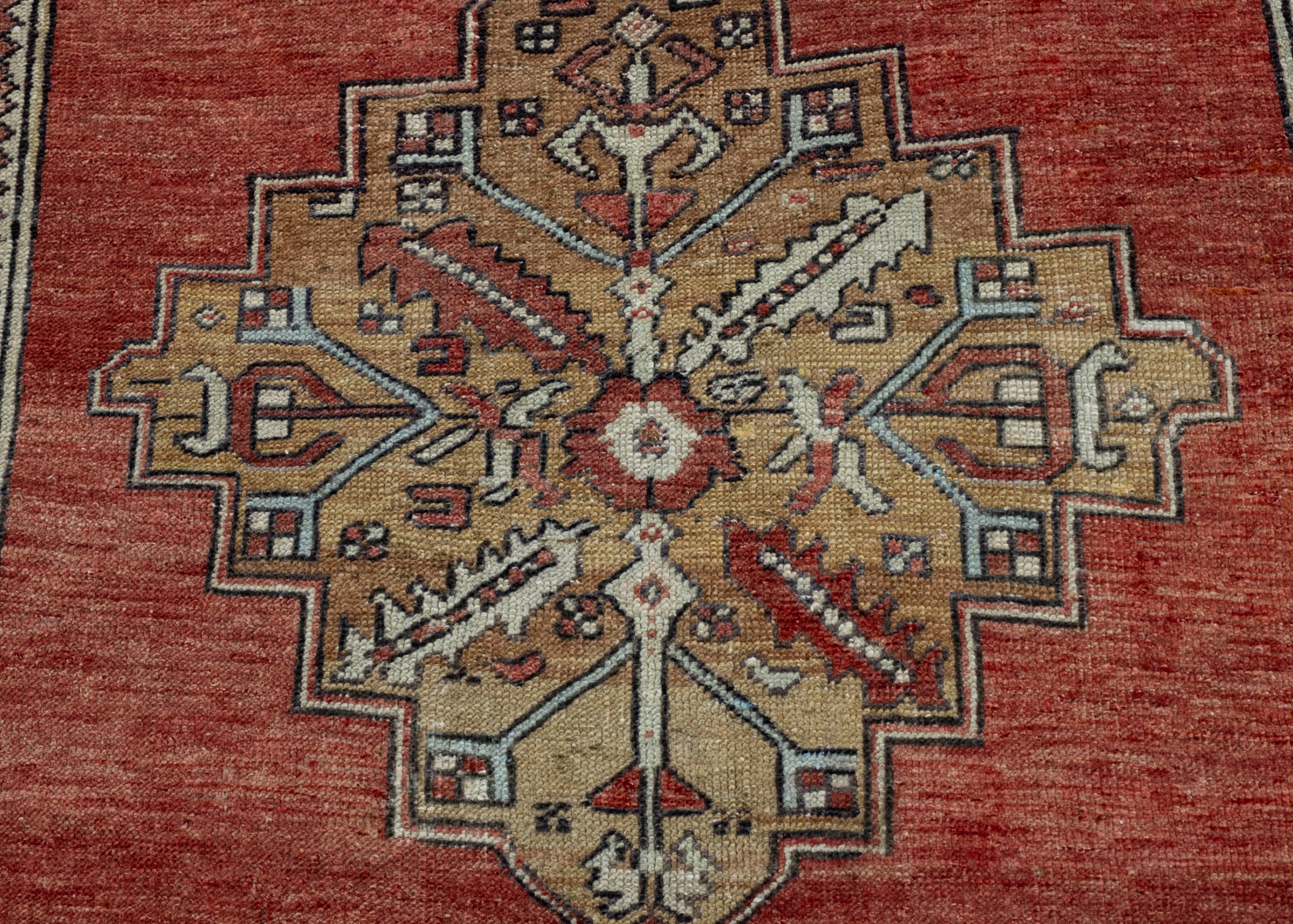 Turkish Vintage Rug 3'7" x 6'8" #17108