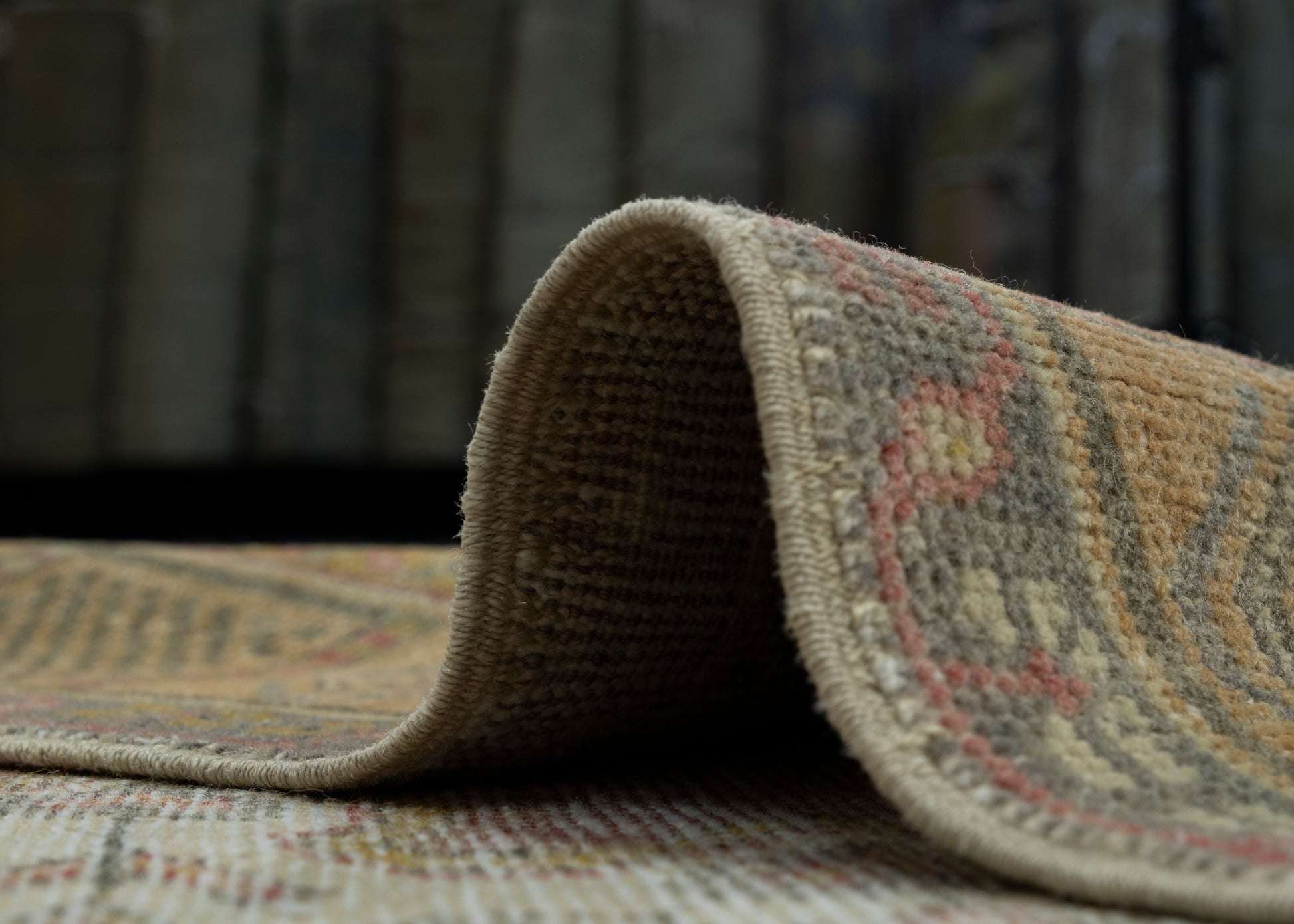 Turkish Vintage Rug 4'3" x 7'1" #17109
