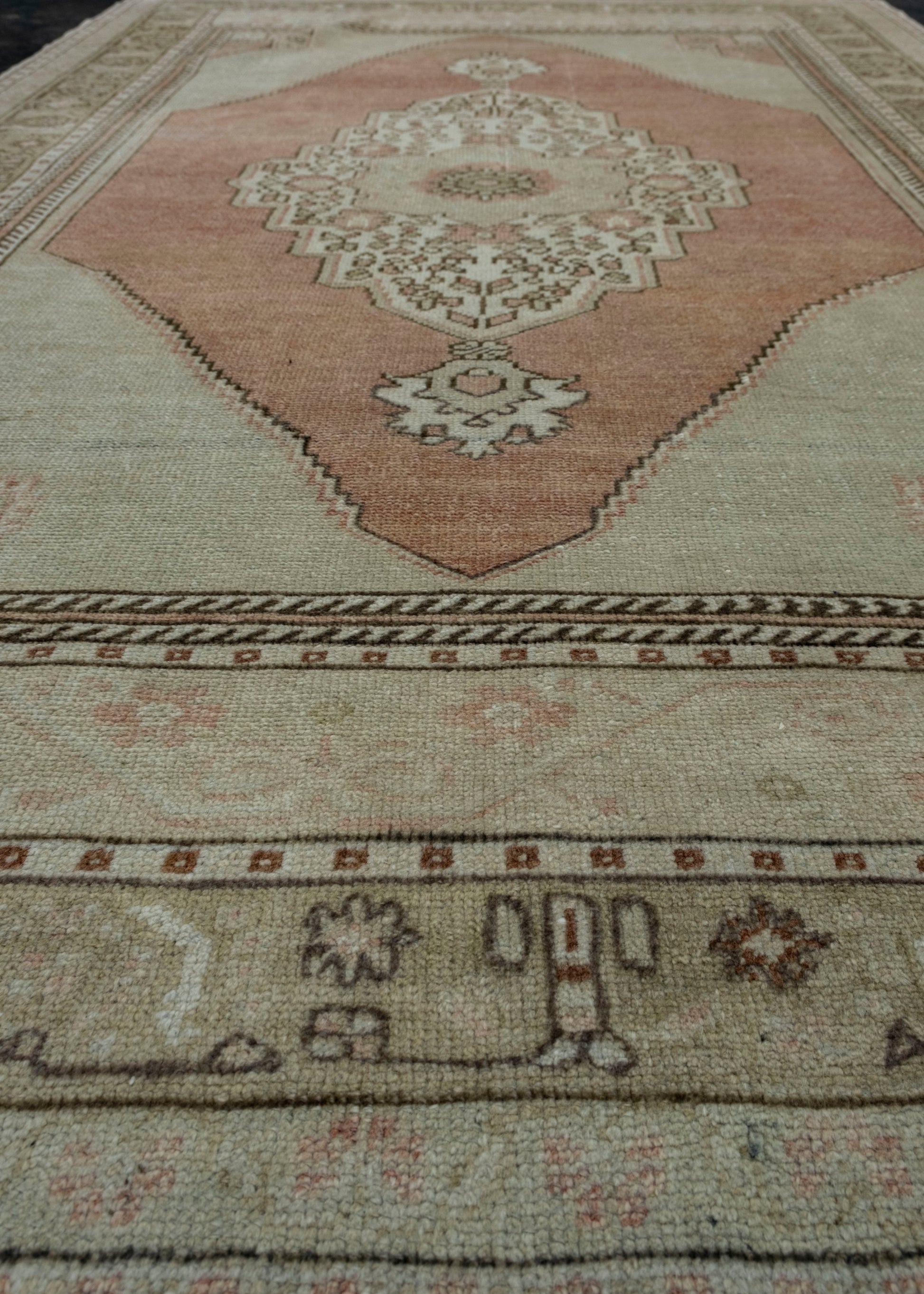 Turkish Vintage Rug 4'3" x 6'6" #17504