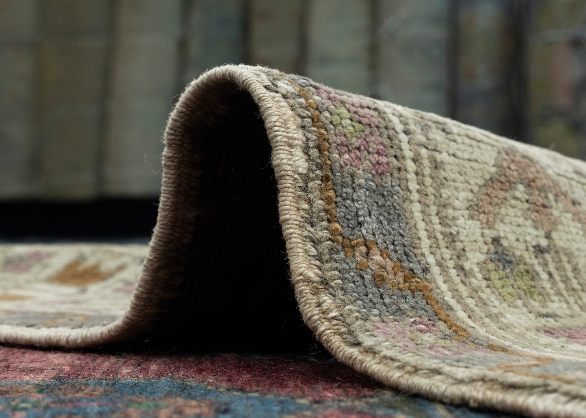 Turkish Vintage Rug 3'9" x 6'4" #17811