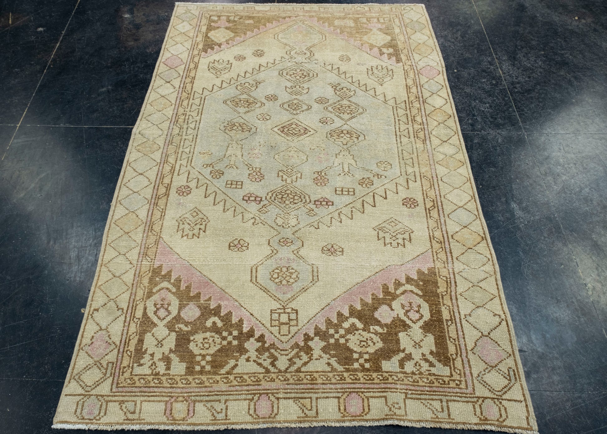 Turkish Anatolian Rug 3'9" x 5'11" #18046