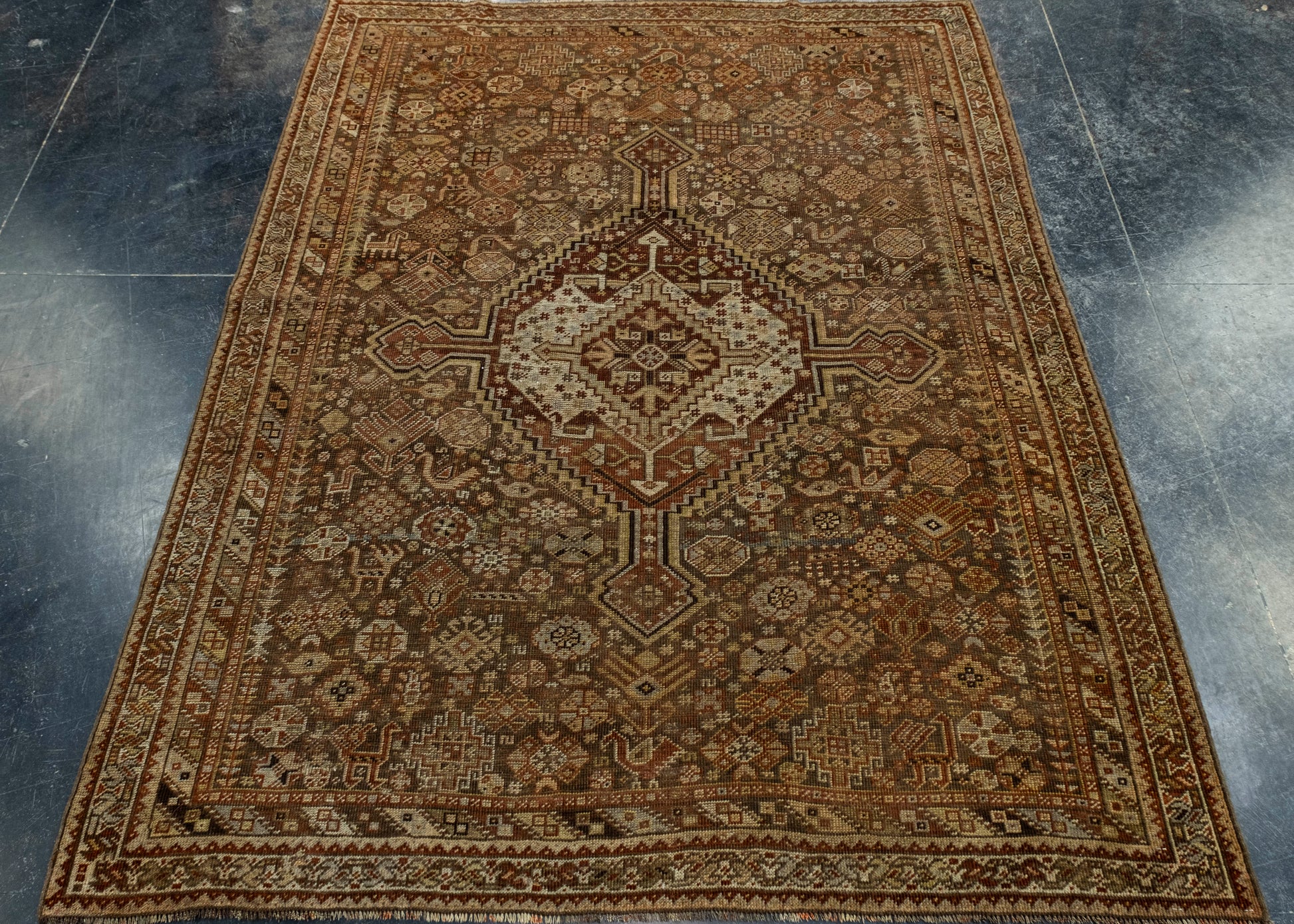 Turkish Anatolian Rug 4'3" x 5'6" #18060