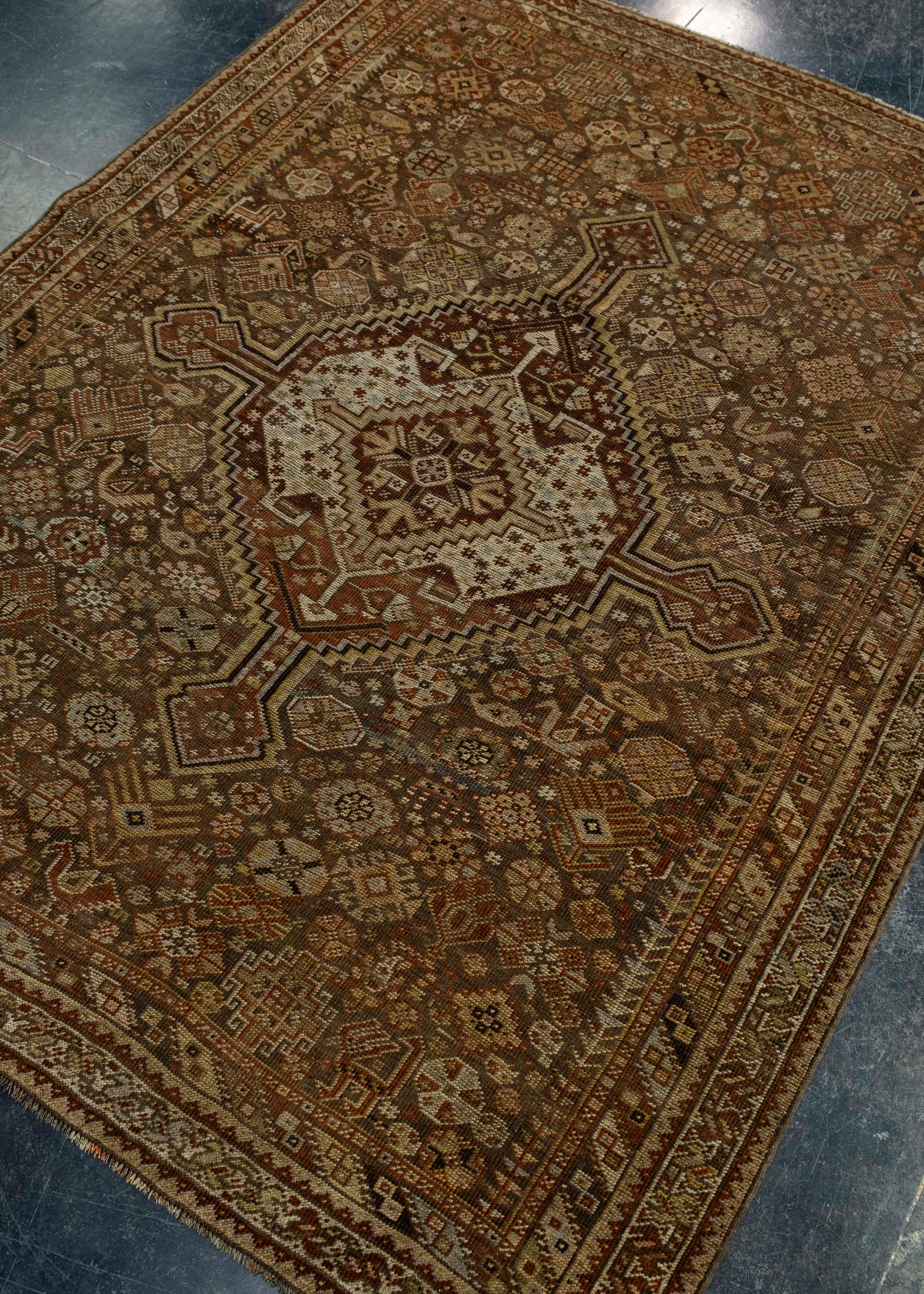 Turkish Anatolian Rug 4'3" x 5'6" #18060