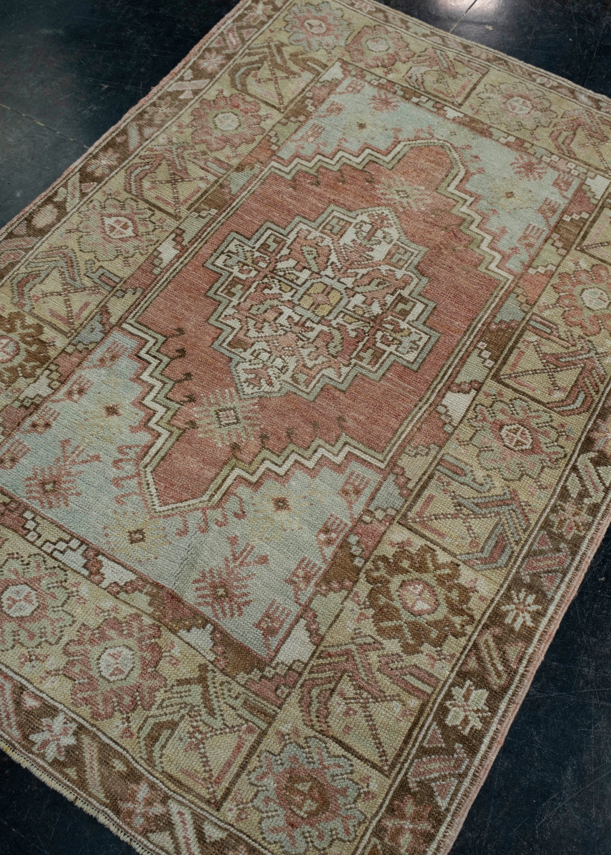 Turkish Anatolian Rug 3'6" x 4'11" #18054