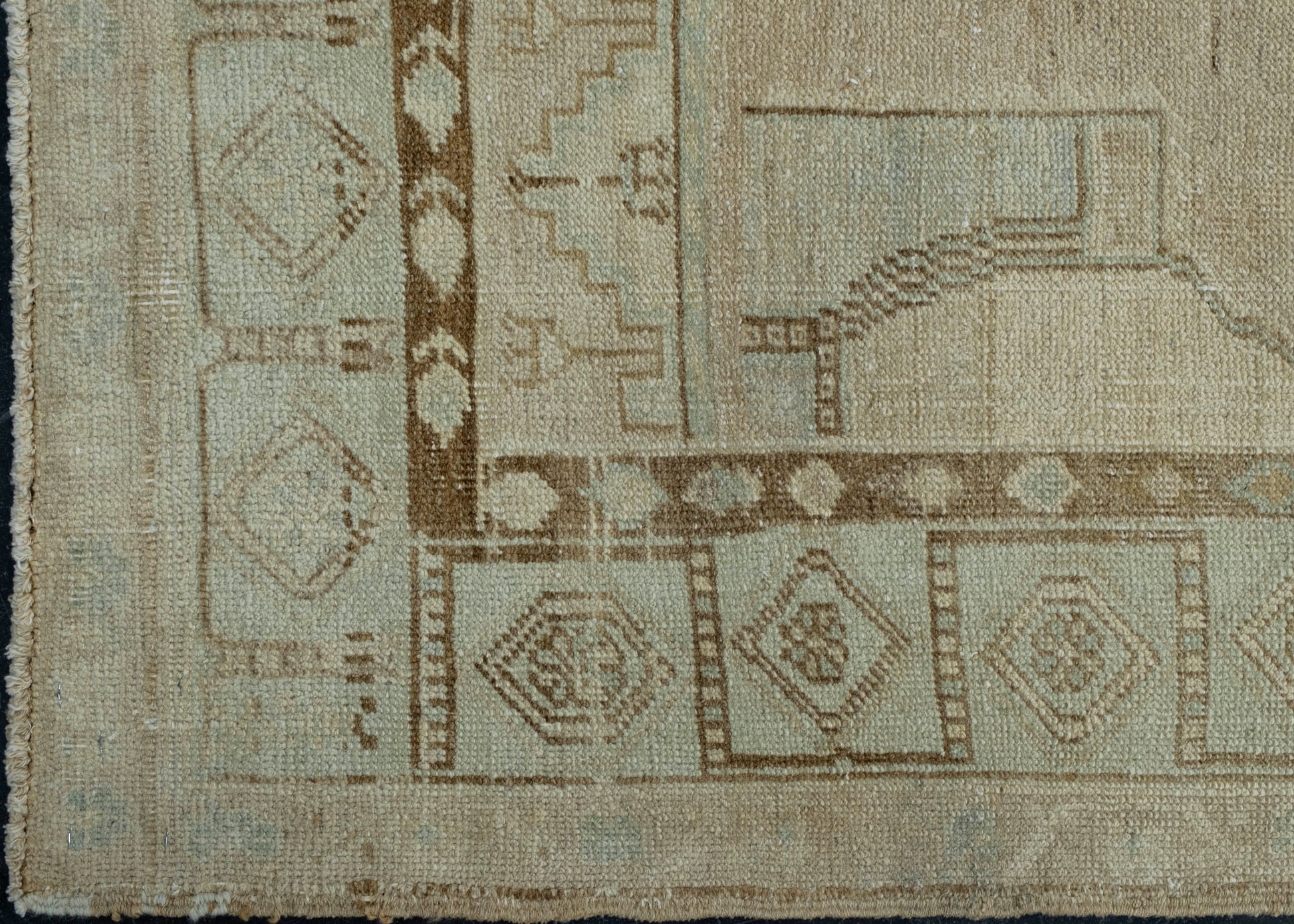 Turkish Vintage Runner Rug 4'5" x 8'7" #17113