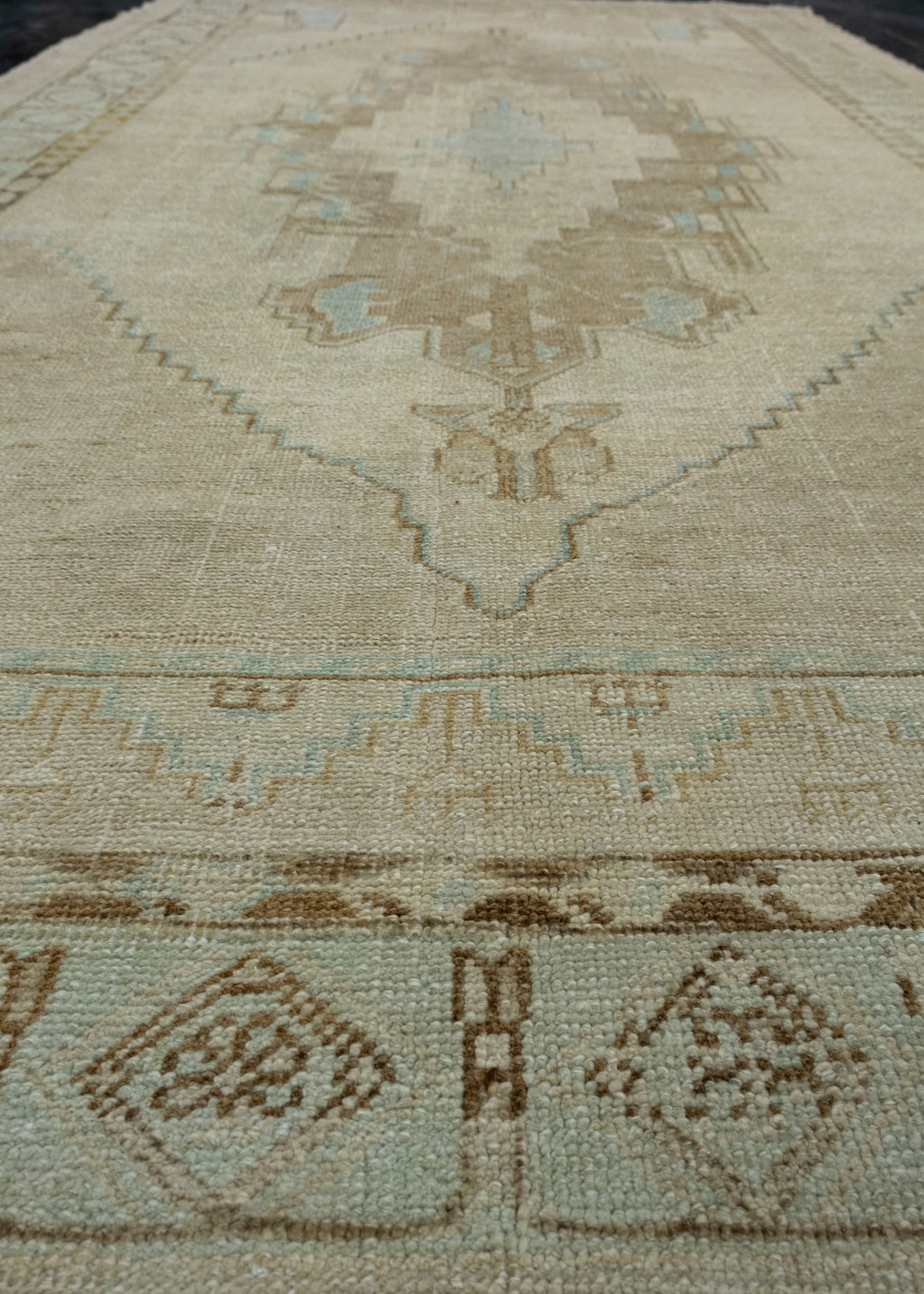 Turkish Vintage Runner Rug 4'5" x 8'7" #17113