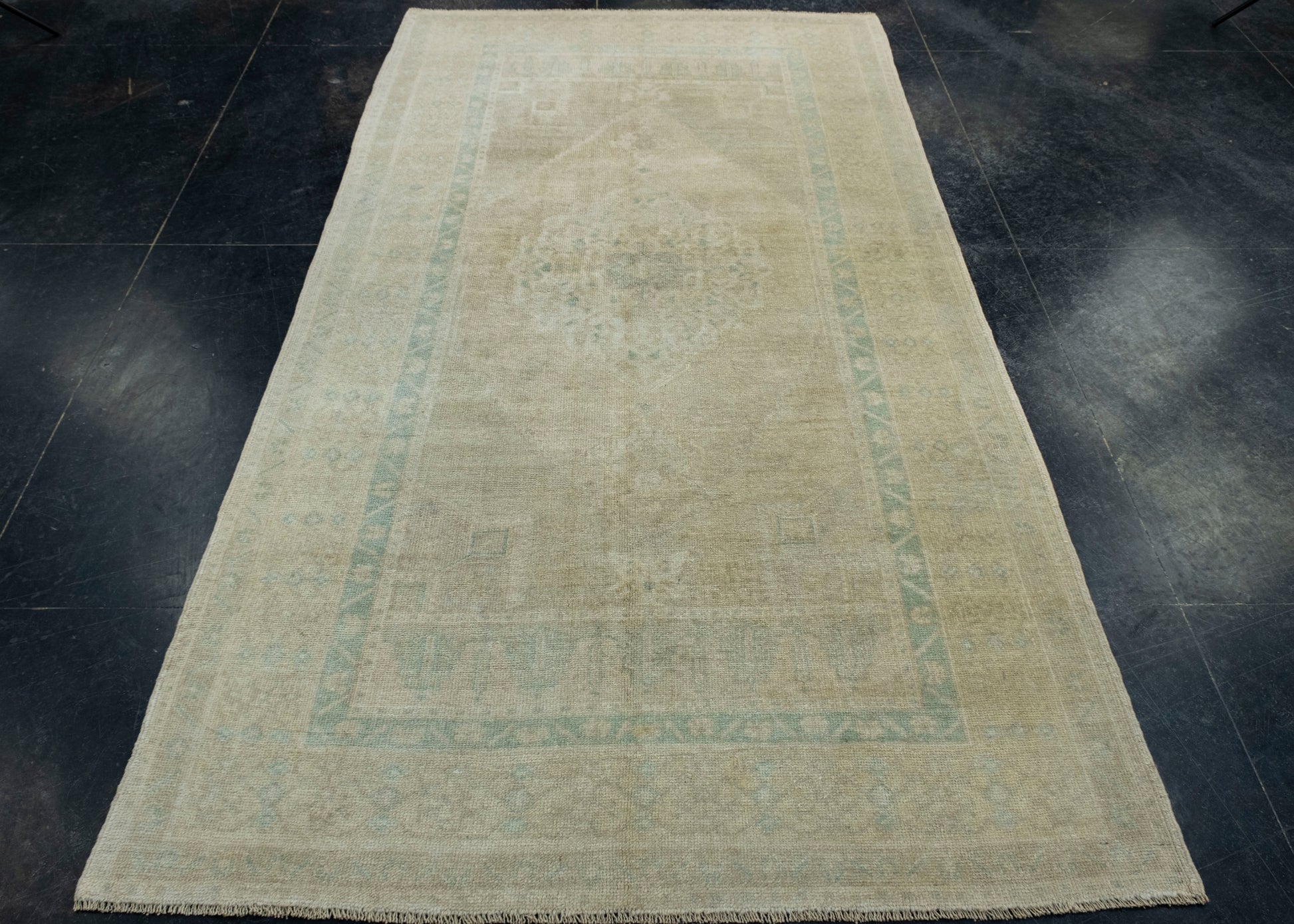 Turkish Vintage Rug 4'5" x 8'2" #17116
