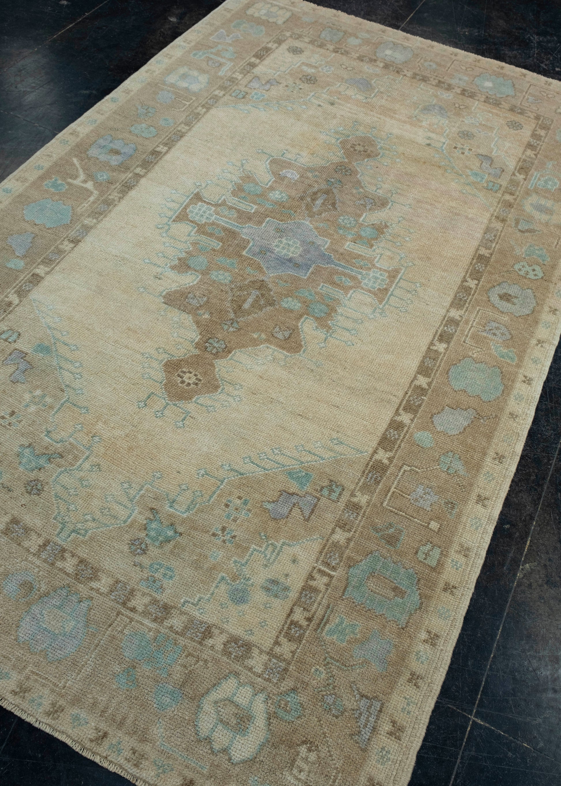 Turkish Vintage Rug 4'8" x 7'7" #17503
