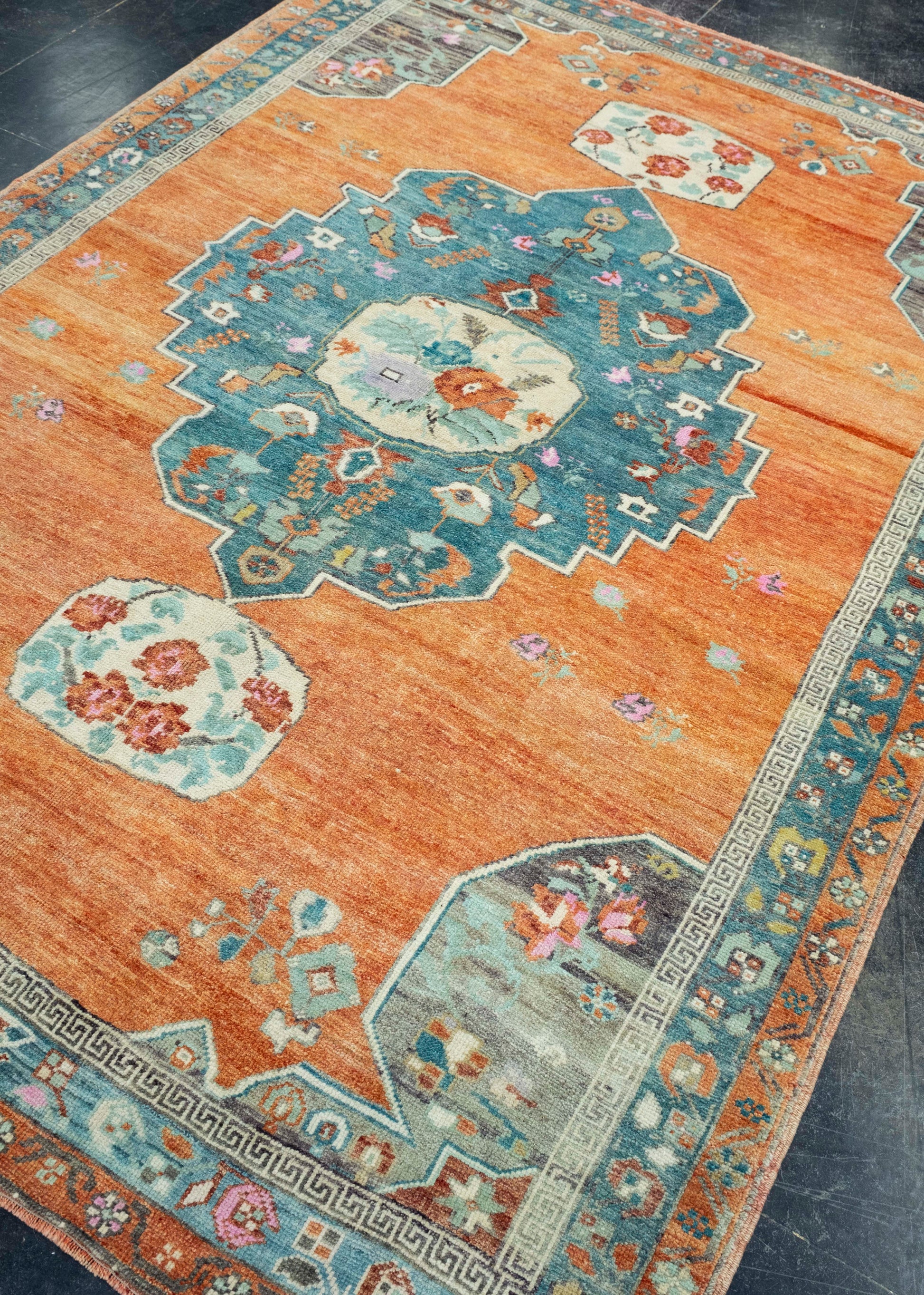 Turkish Vintage Rug 5'4" x 7'7" #17950