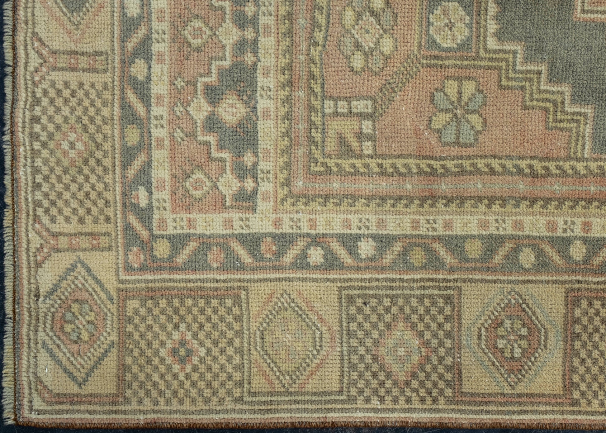 Turkish Vintage Rug 4'4" x 8' #17801
