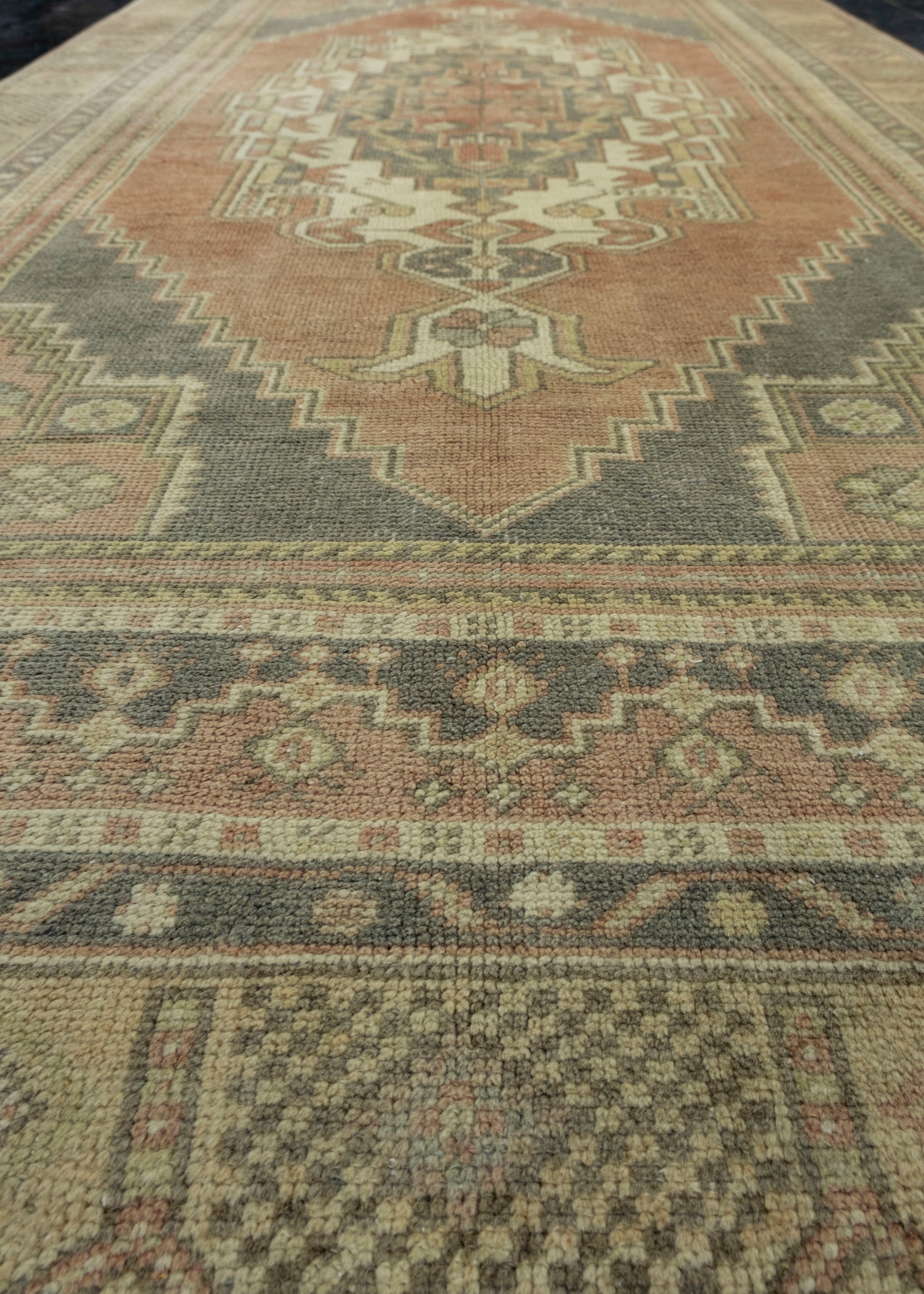 Turkish Vintage Rug 4'4" x 8' #17801