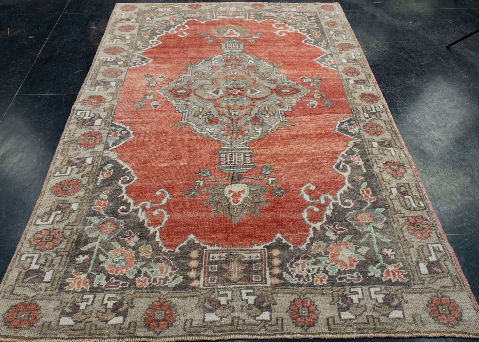 Turkish Vintage Rug 5' x 7'6" #17507