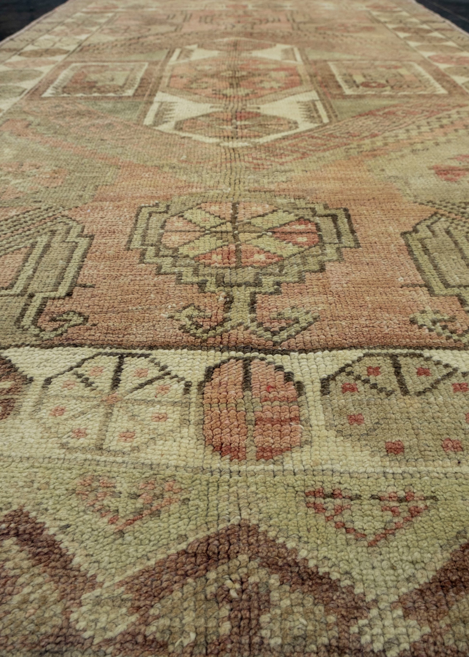 Turkish Vintage Rug 4'4" x 8' #17805