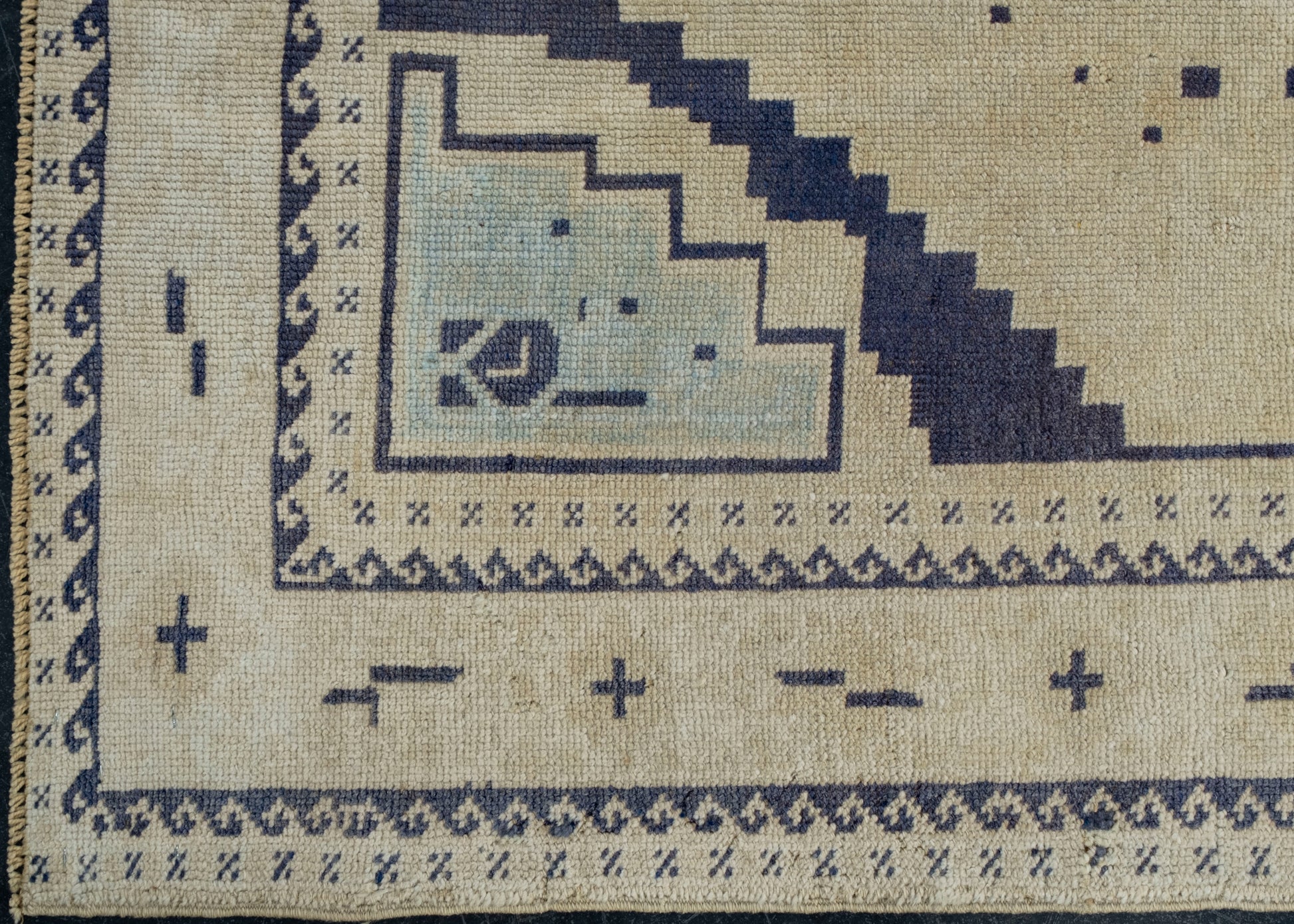 Turkish Vintage Rug 4'4" x 7'1" #17505