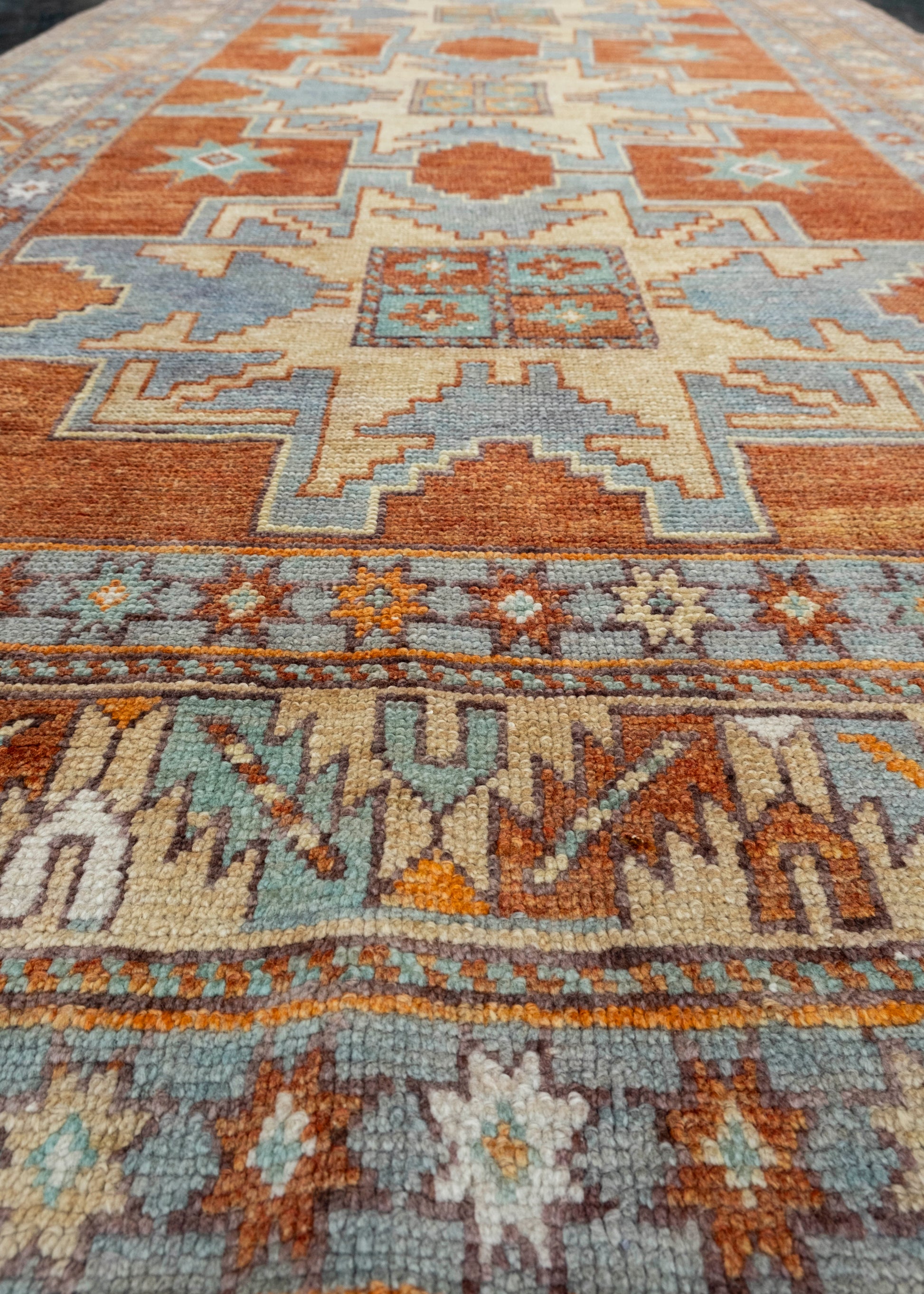 Turkish Vintage Rug 4'3" x 7'9" #17981