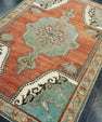 Turkish Vintage Rug 4'8" x 6'10" #17982