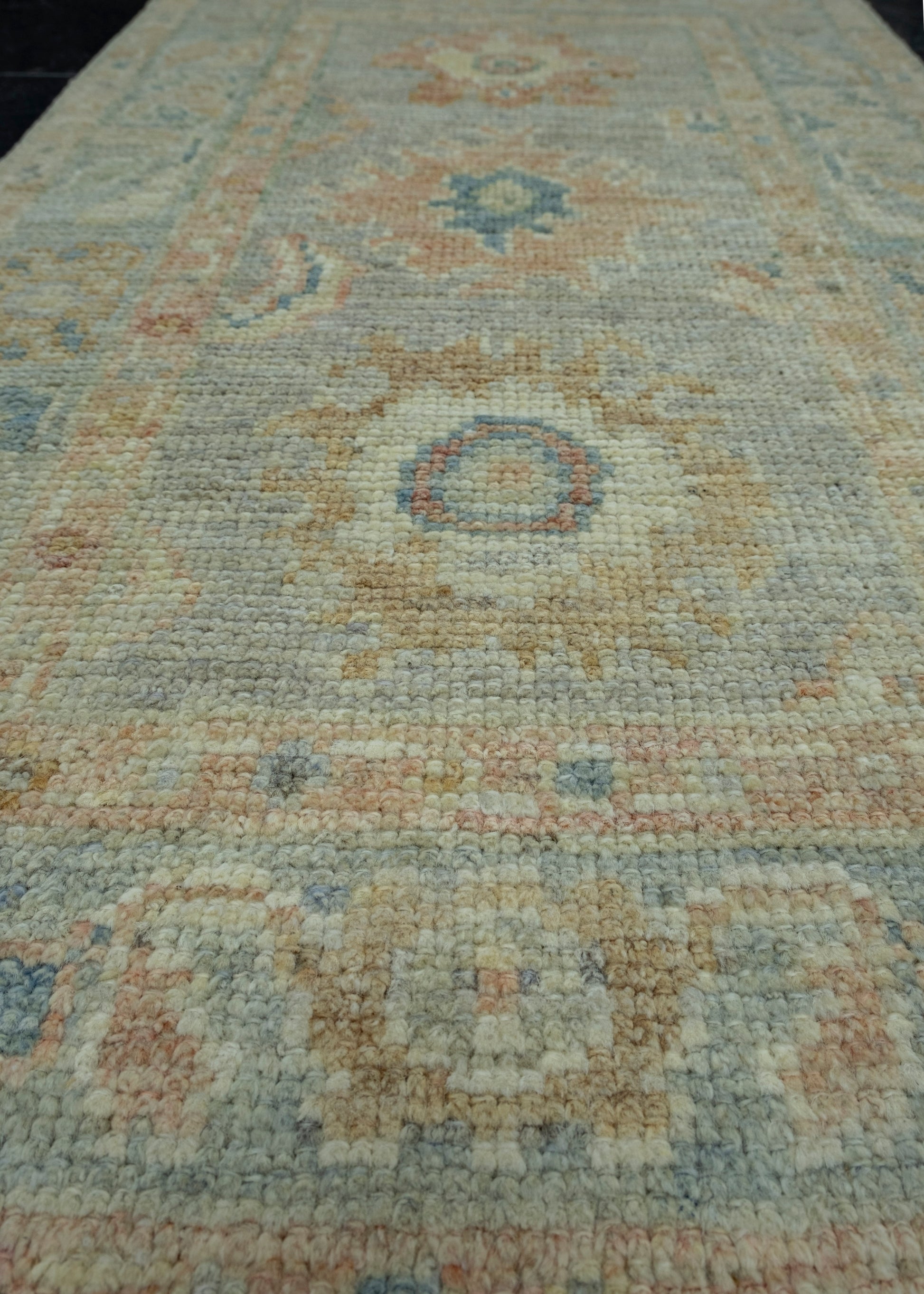 Turkish Oushak Rug 1'10" x 3'3" #17308