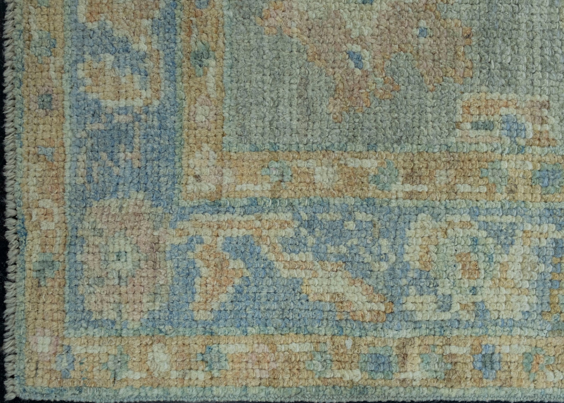 Turkish Oushak Rug 1'11" x 3'3" #17502