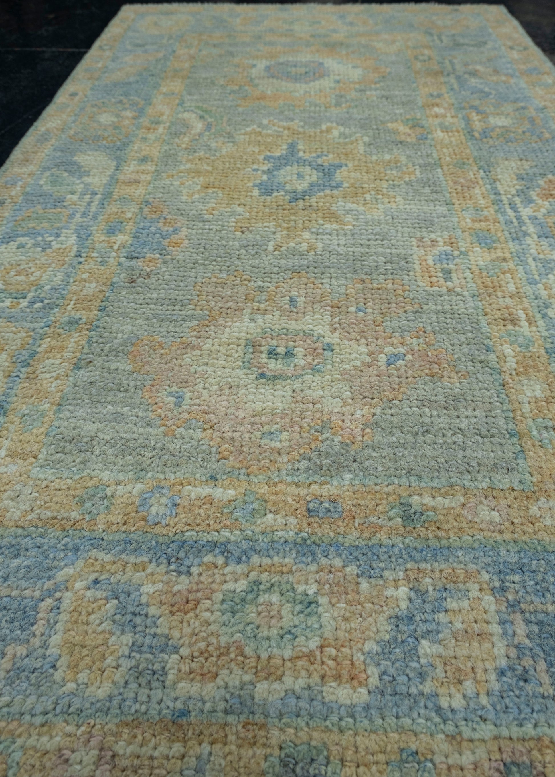 Turkish Oushak Rug 1'11" x 3'3" #17502