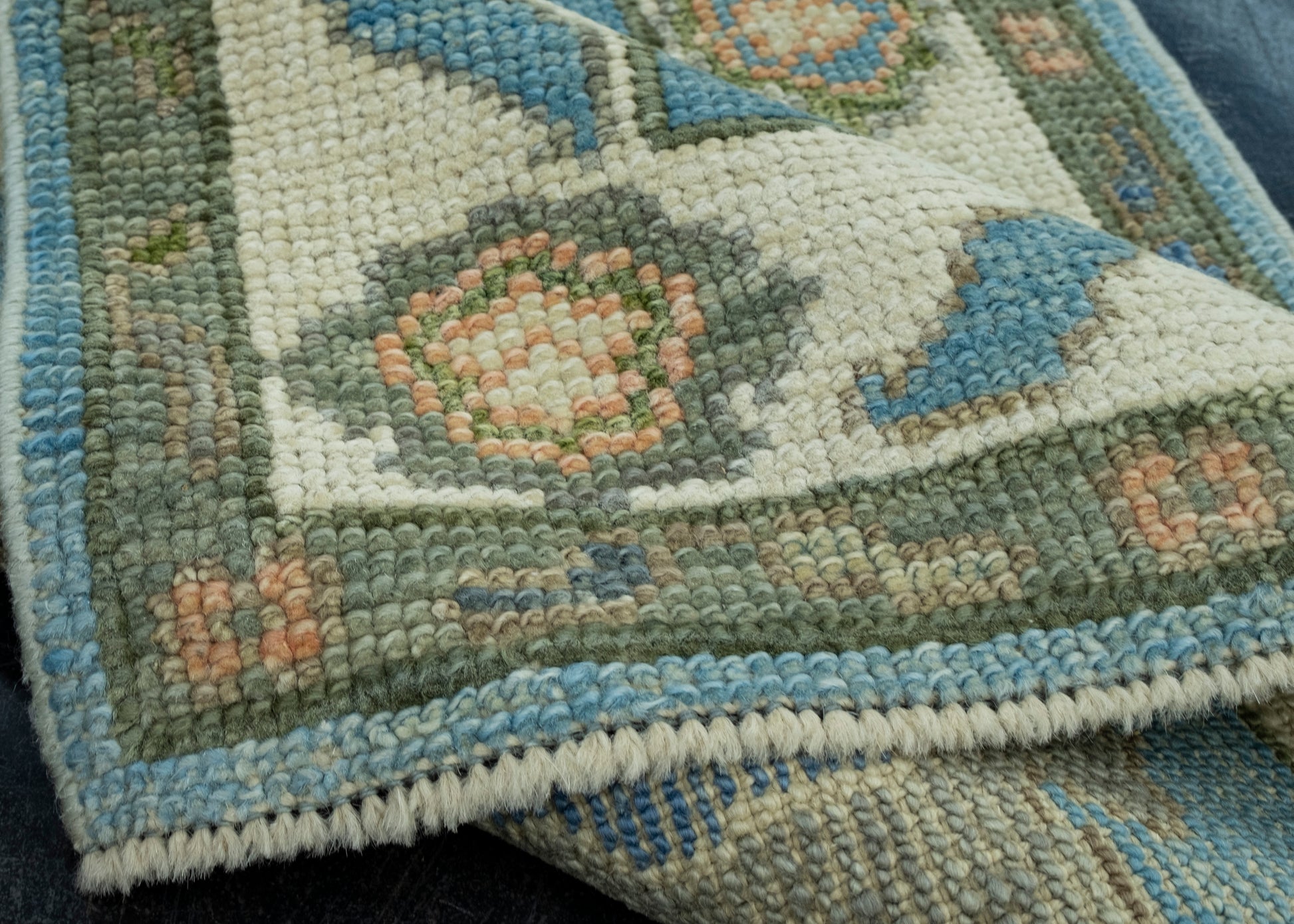 Turkish Oushak Rug 2'3" x 3'1" #17047