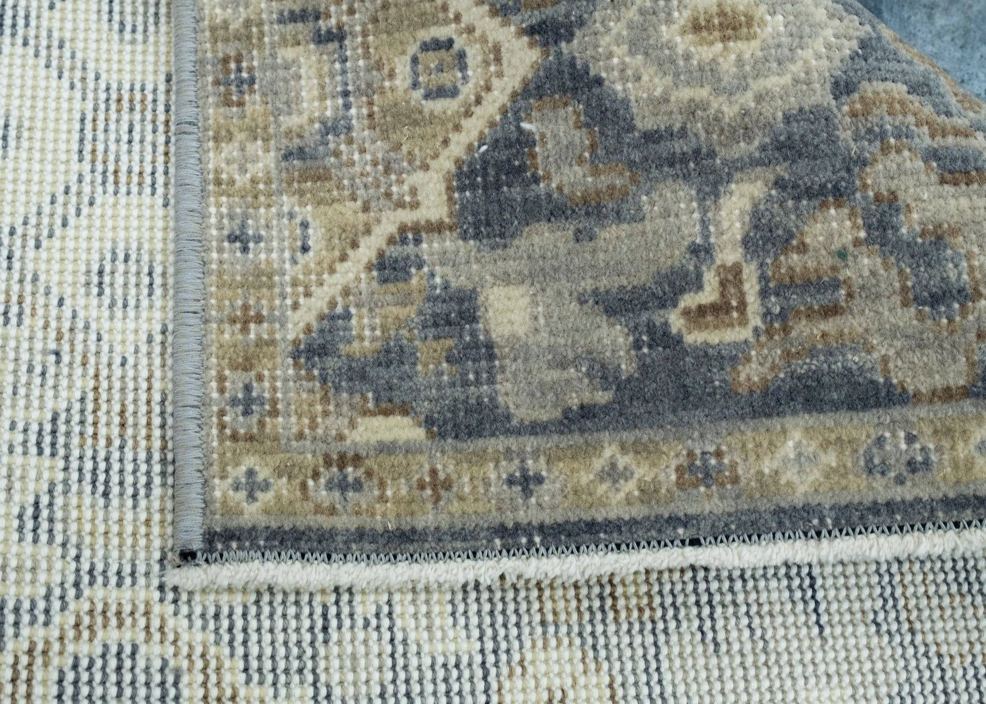 Turkish Oushak Rug 1'7" x 2'5" #17202