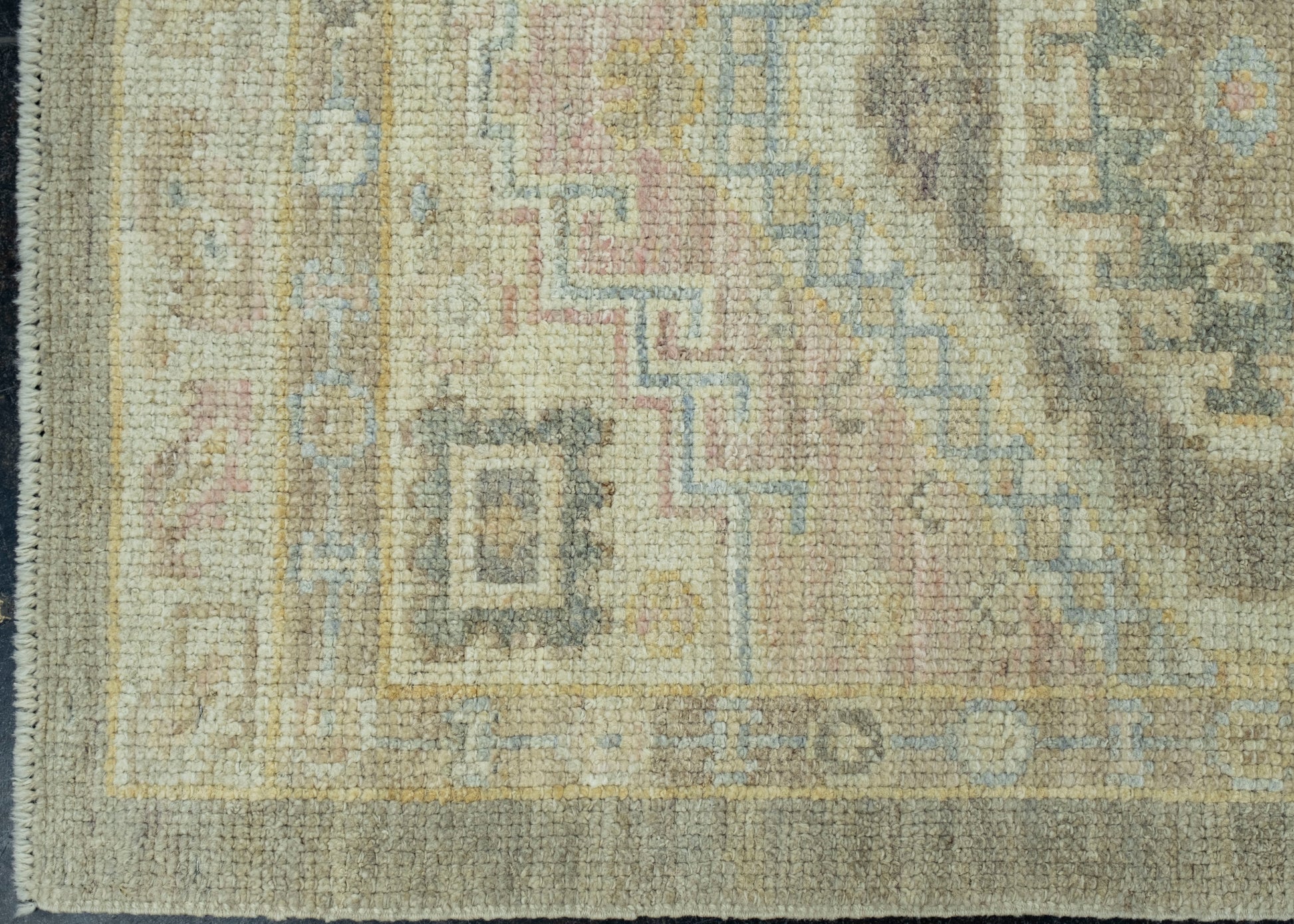 Turkish Oushak Rug 2'4" x 3'7" #17504