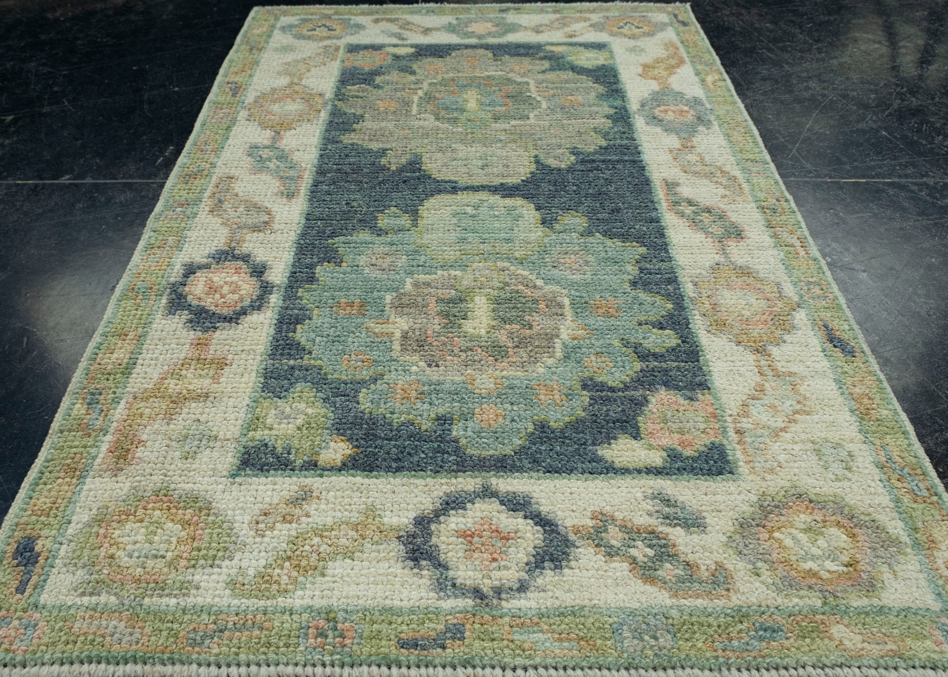 Turkish Oushak Rug 2' x 3'3" #17461