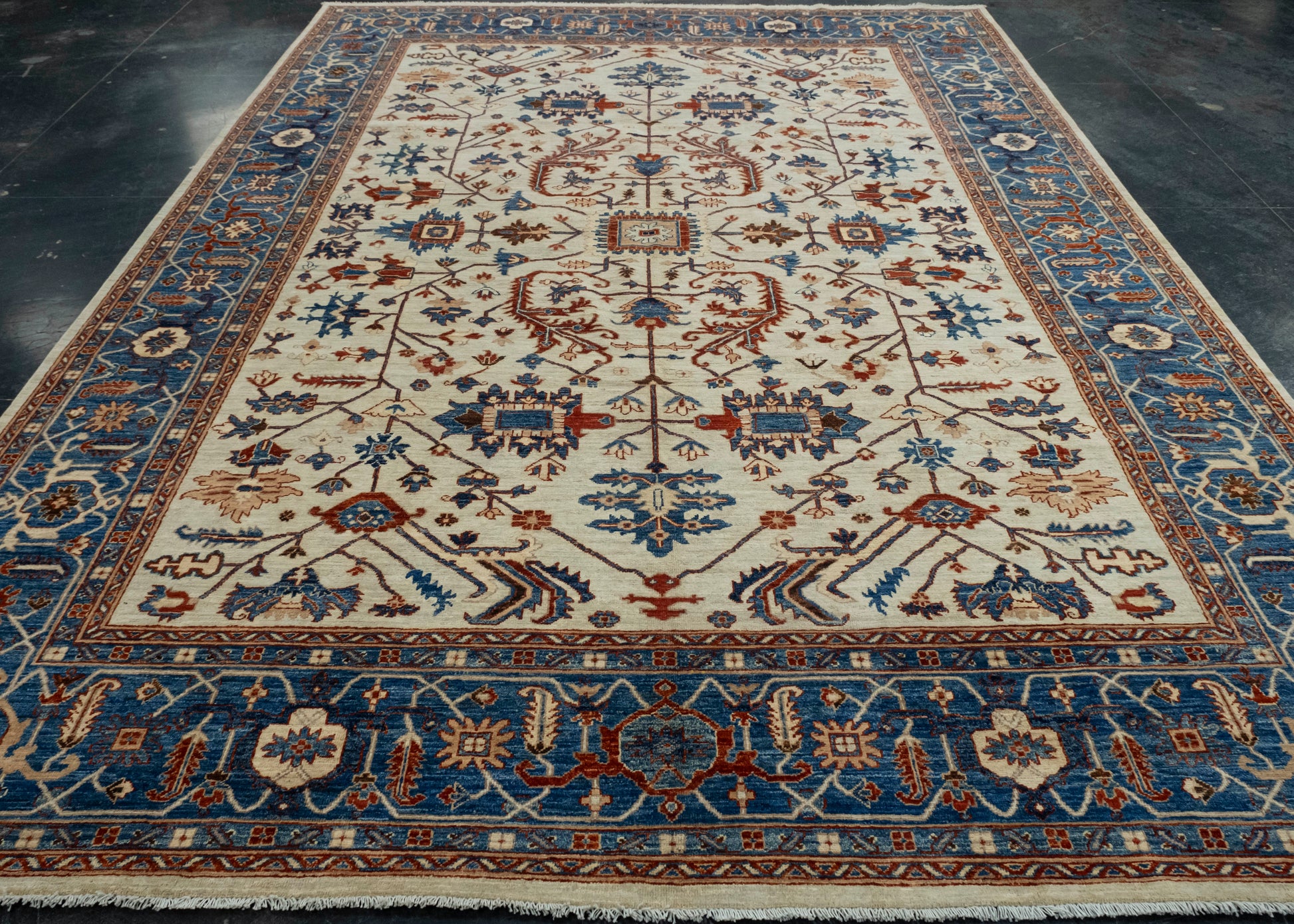 Oriental Handmade Rug 8'11" x 12'2" #17786