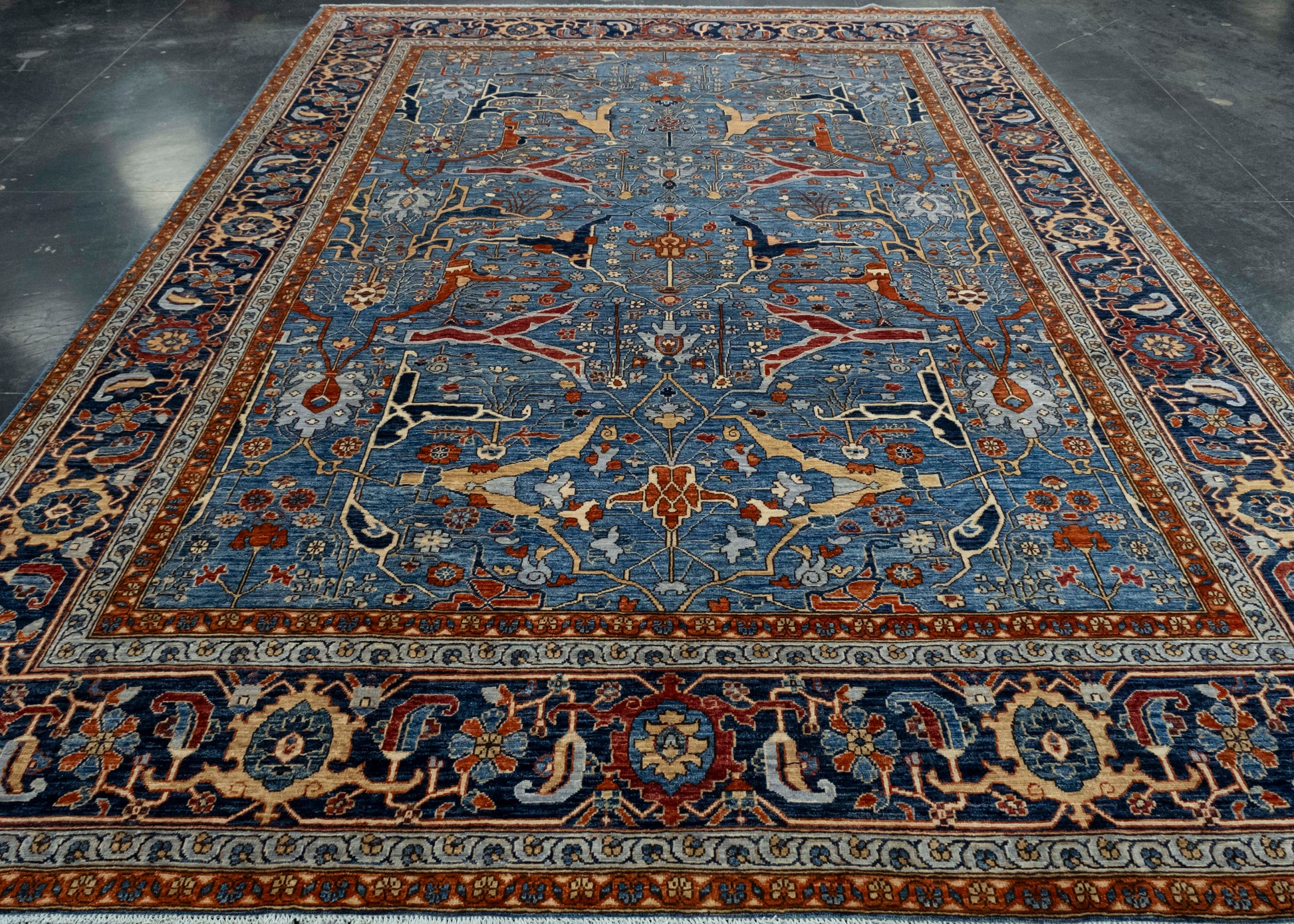 Oriental Handmade Rug 8'10" x 12' #17783