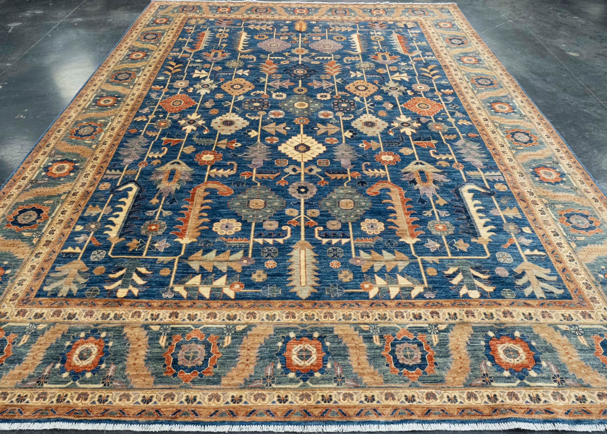 Oriental Handmade Rug 8'9" x 12'1" #17782