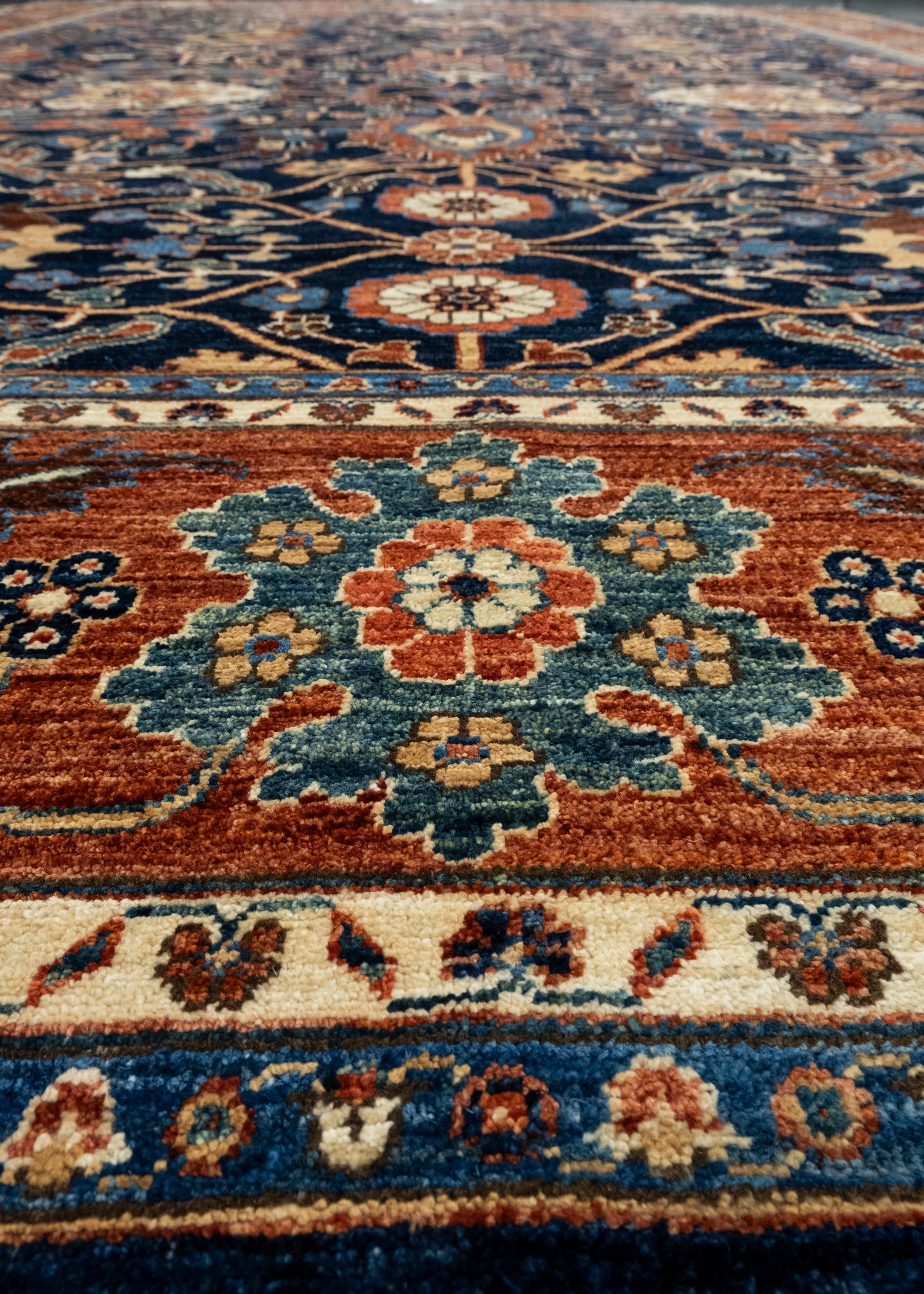 Oriental Handmade Rug  9'10" x 13'8" #17752