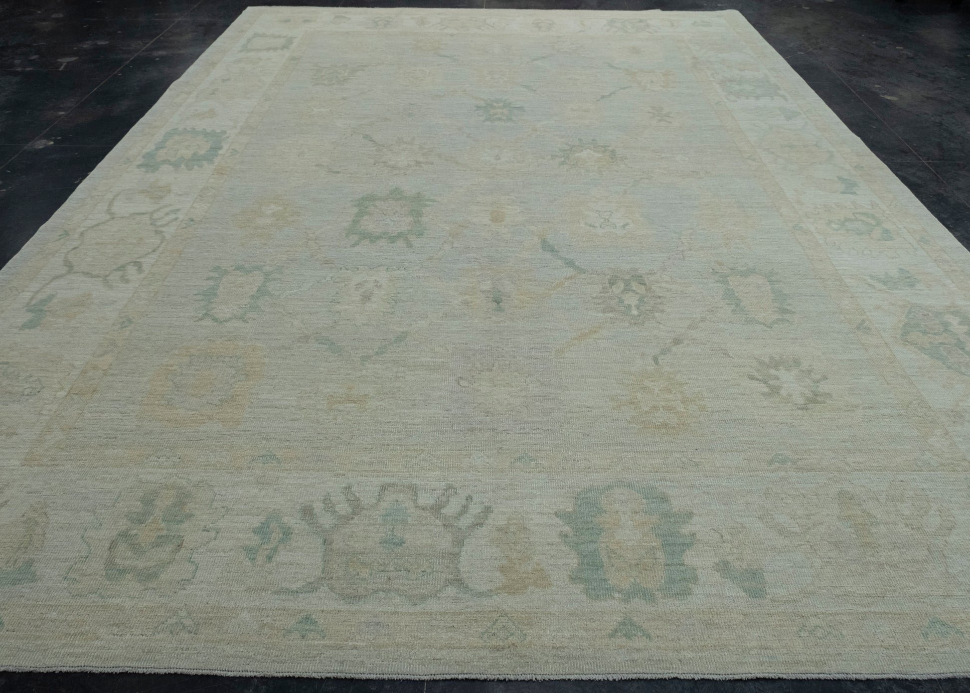 Turkish Oushak Rug 10'2" x 14'3" #18529