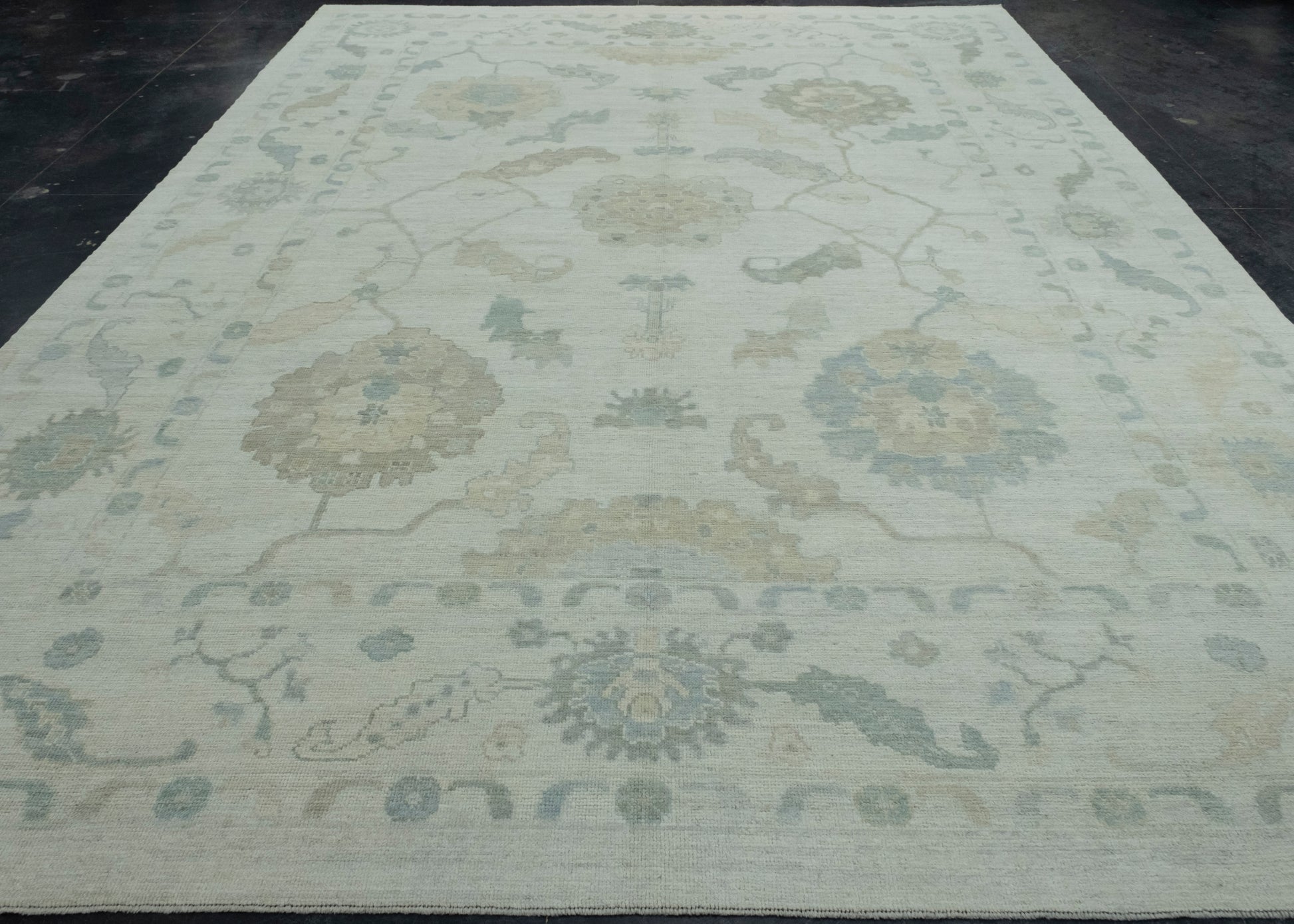 Turkish Oushak Rug 10'2" x 14'1" #18960