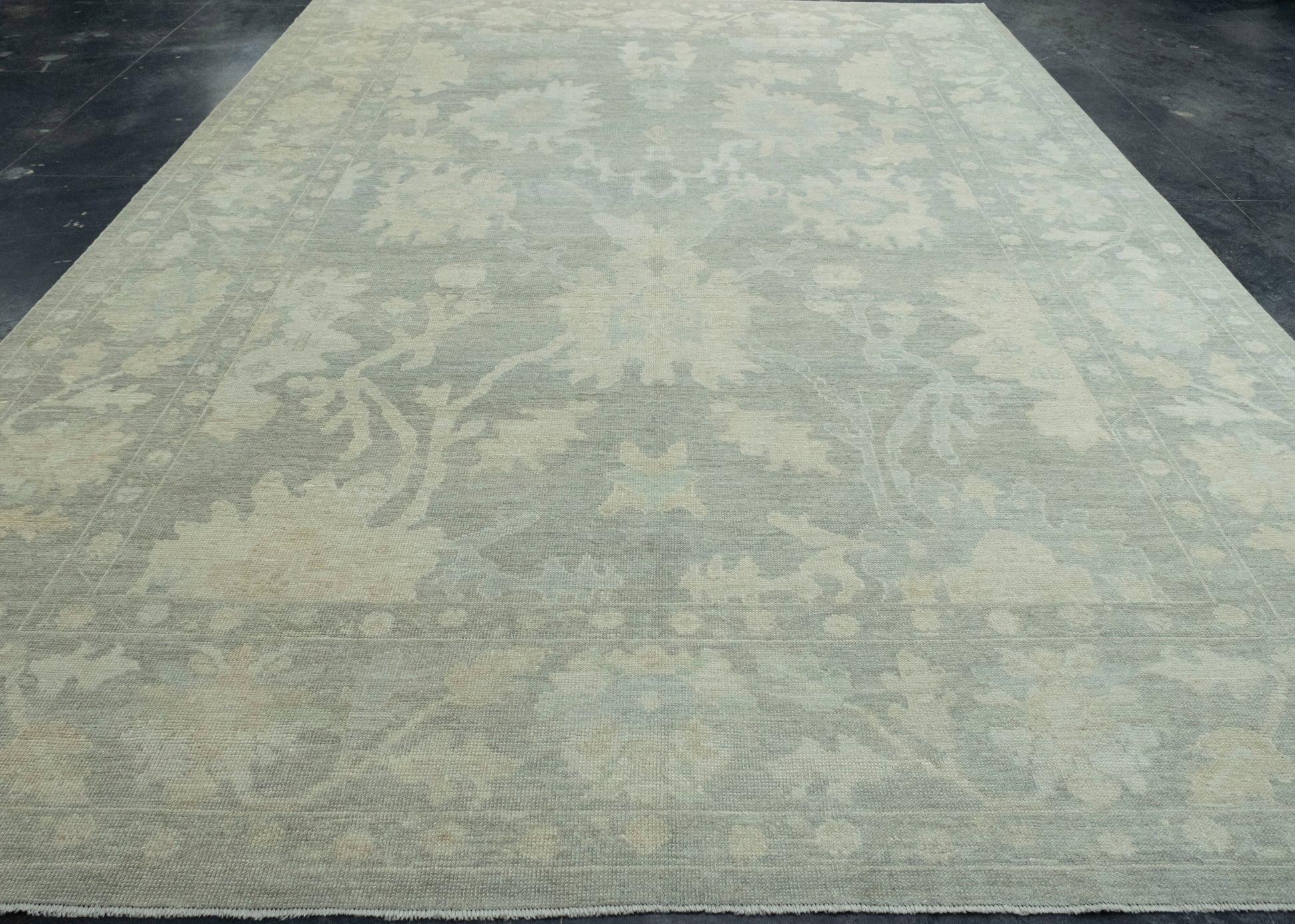Turkish Oushak Rug 9'10" x 13'11" #18671