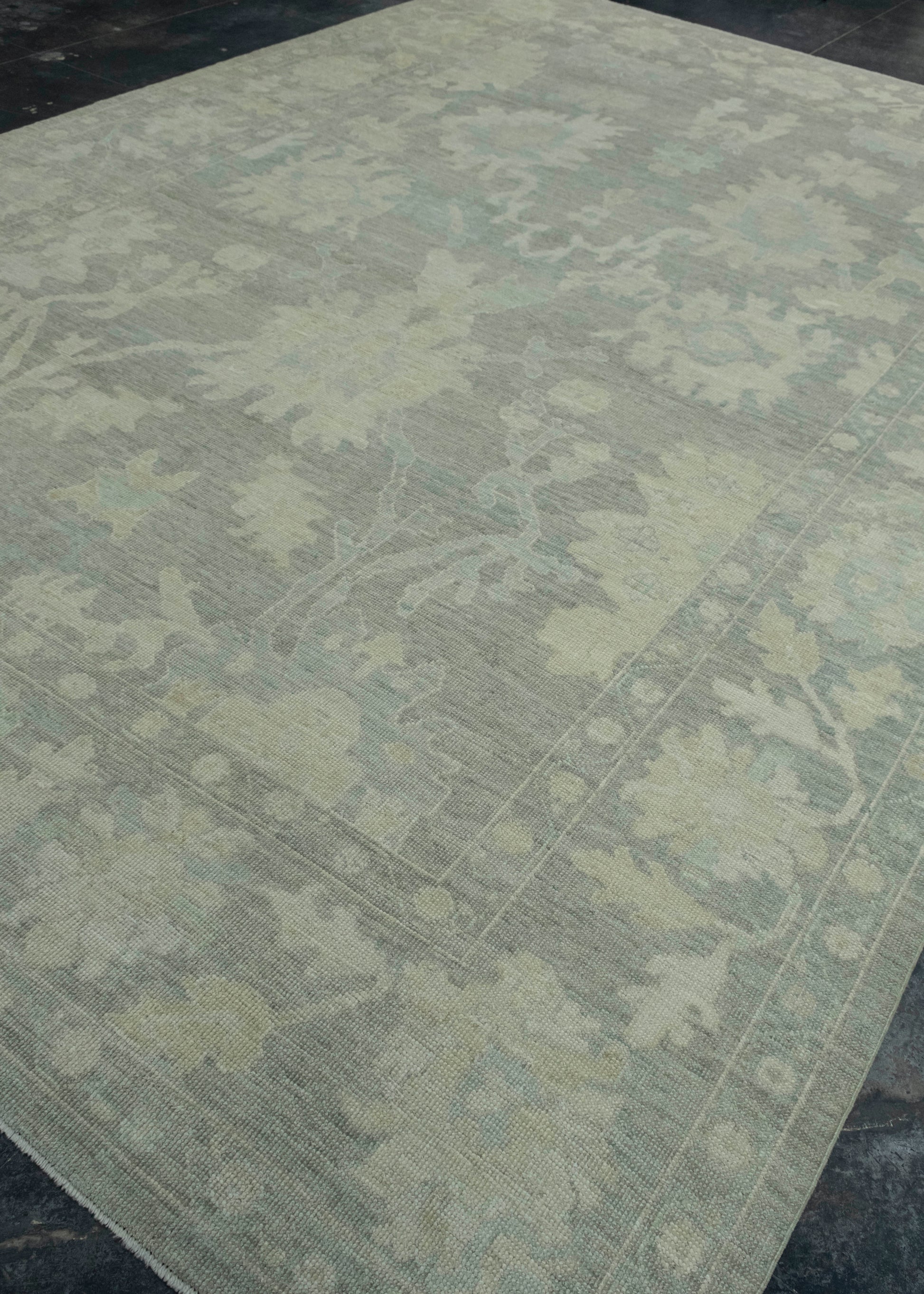 Turkish Oushak Rug 9'10" x 13'11" #18671
