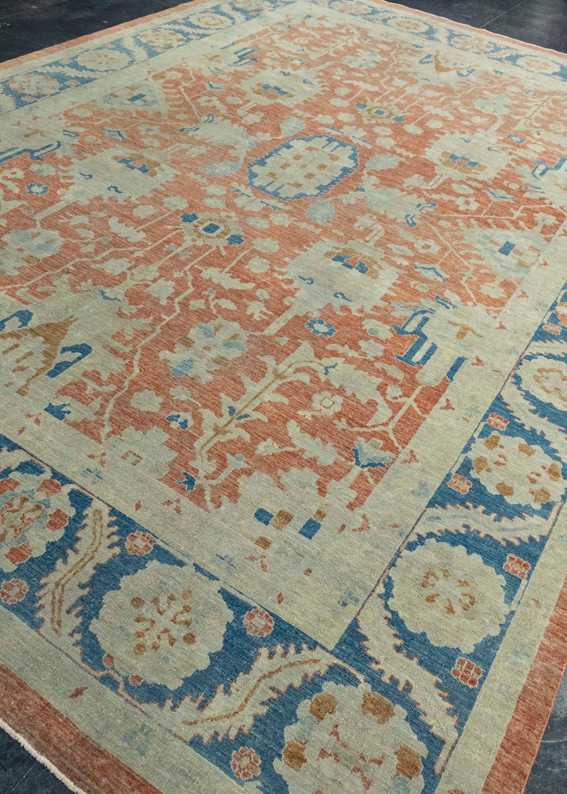 Turkish Oushak Rug 9'11" x 13'11" #18680