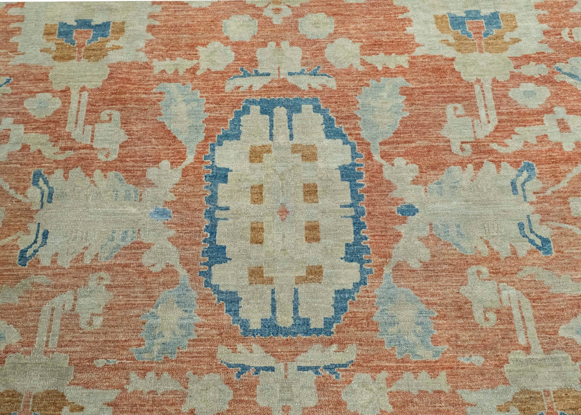 Turkish Oushak Rug 9'11" x 13'11" #18680