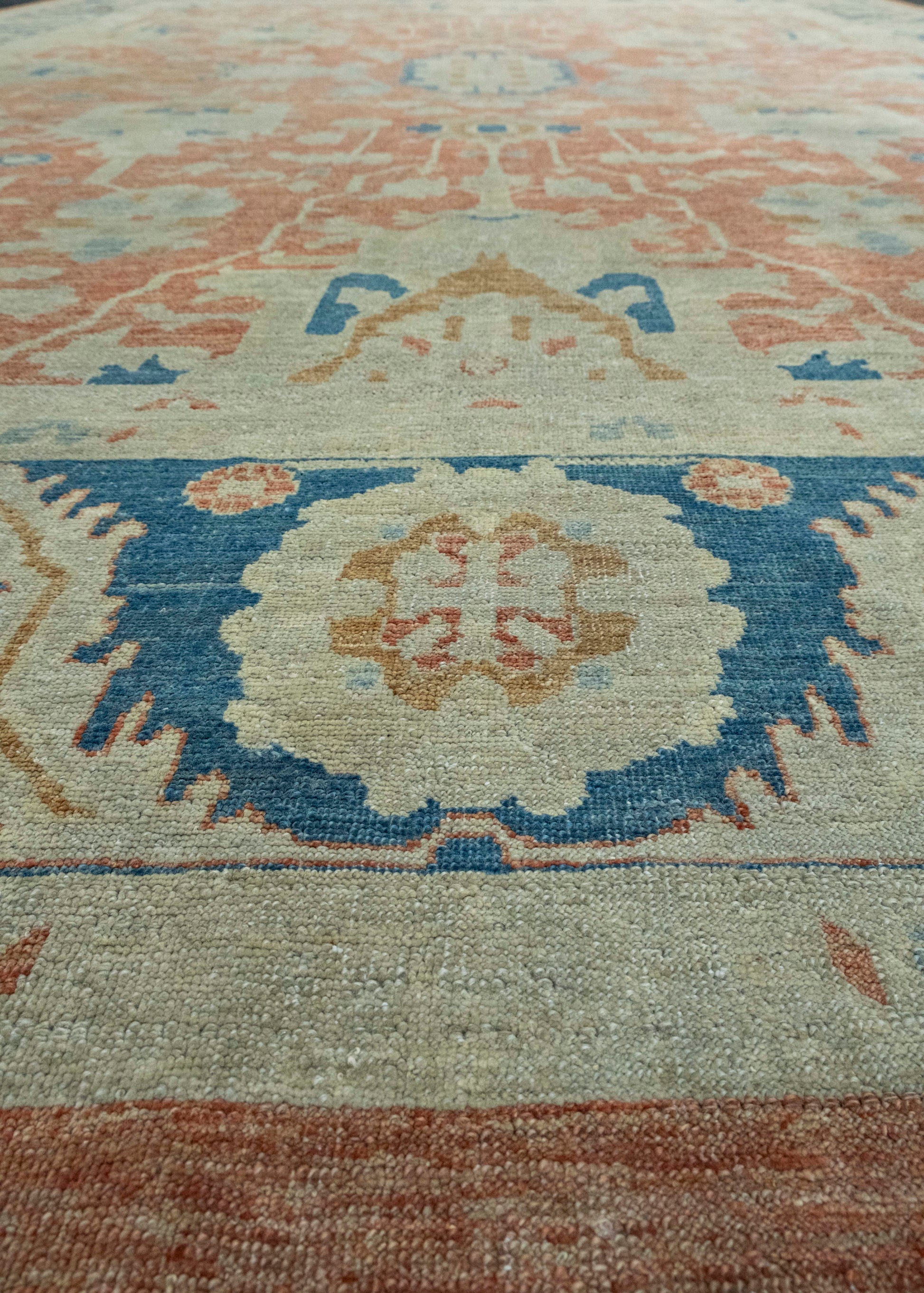Turkish Oushak Rug 9'11" x 13'11" #18680