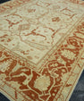 Turkish Oushak Rug 9'9" x 13'8" #18535