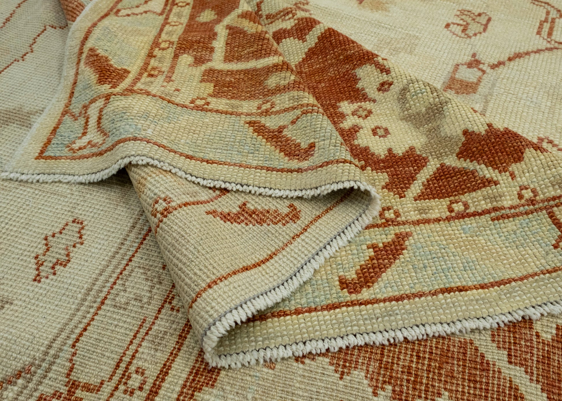 Turkish Oushak Rug 9'9" x 13'8" #18535