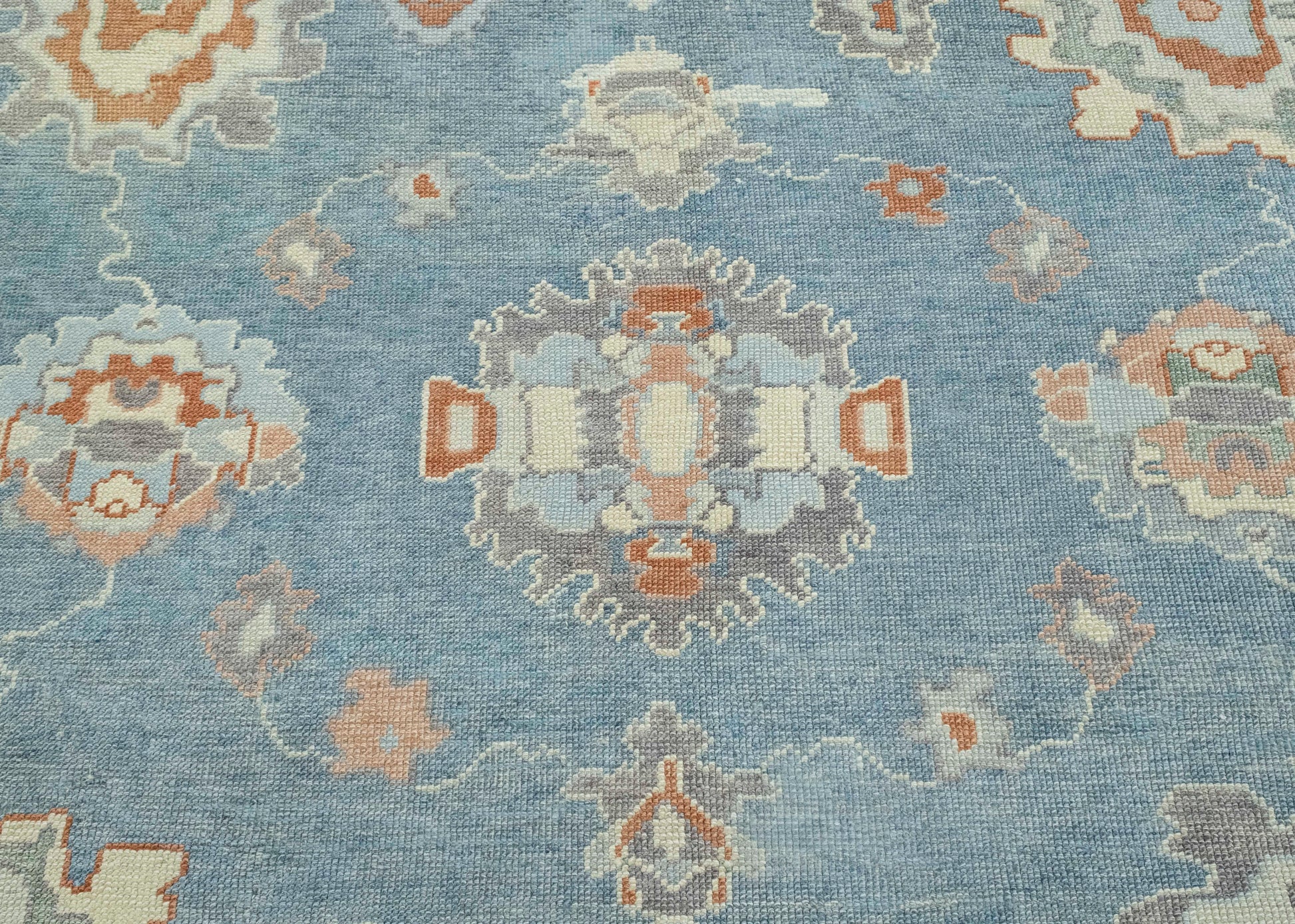 Turkish Oushak Rug 9'10" x 13'9" #18607