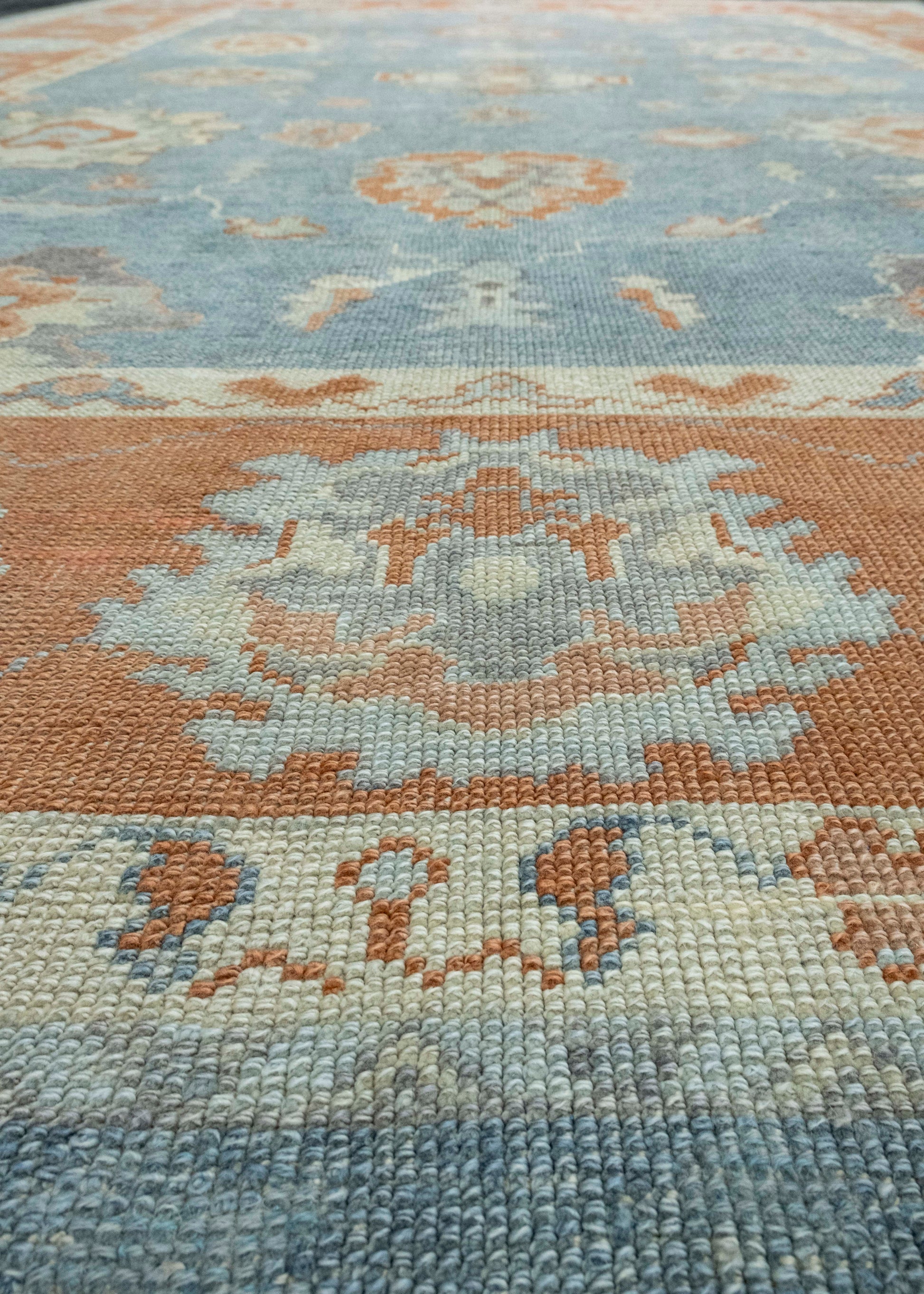 Turkish Oushak Rug 9'10" x 13'9" #18607