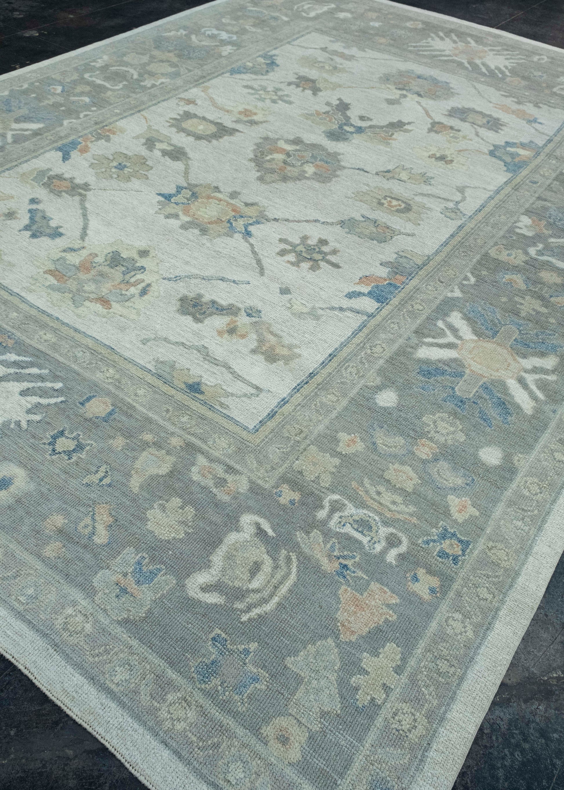 Turkish Oushak Rug 10'1" x 13'9" #18617