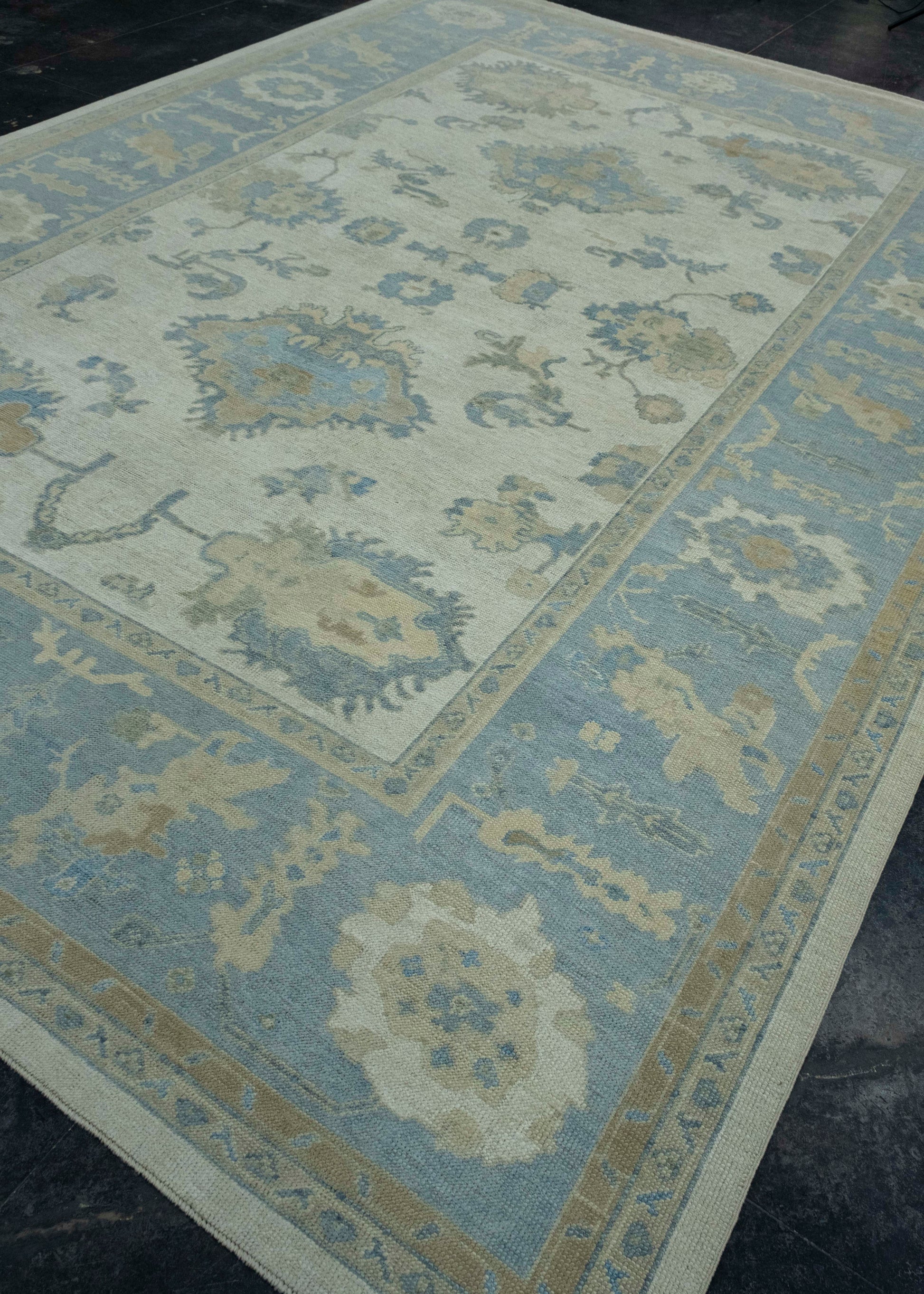 Turkish Oushak Rug 9'10" x 13'9" #18604