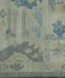 Turkish Oushak Rug 9'9" x 13'3" #18602