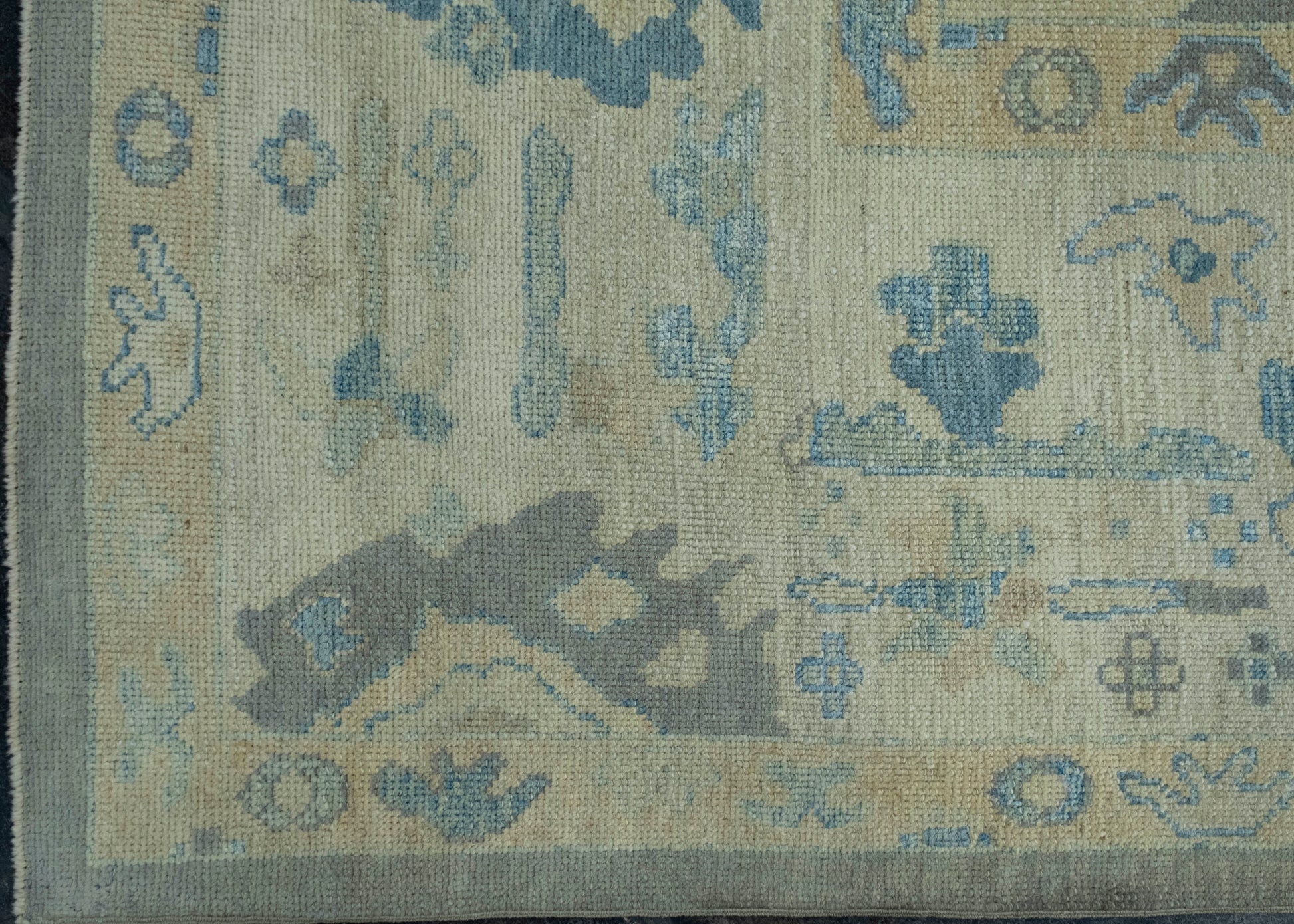 Turkish Oushak Rug 9'9" x 13'3" #18602