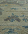 Turkish Oushak Rug 9'9" x 13'3" #18602